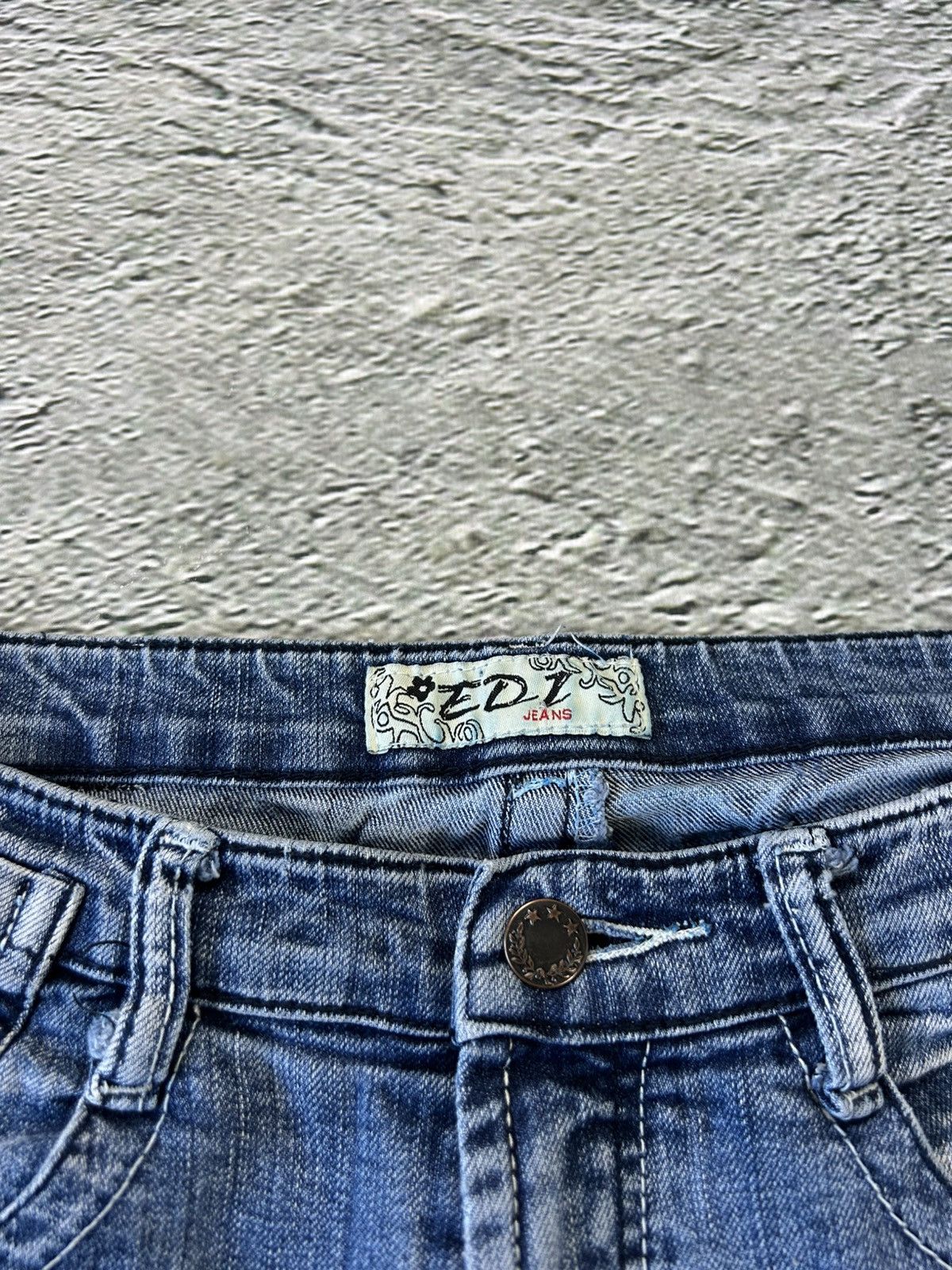 Metallica × Vintage Y2K jeans Metallica denim pants blue Edi Jeans Size 30" / US 8 / IT 44 - 7 Thumbnail