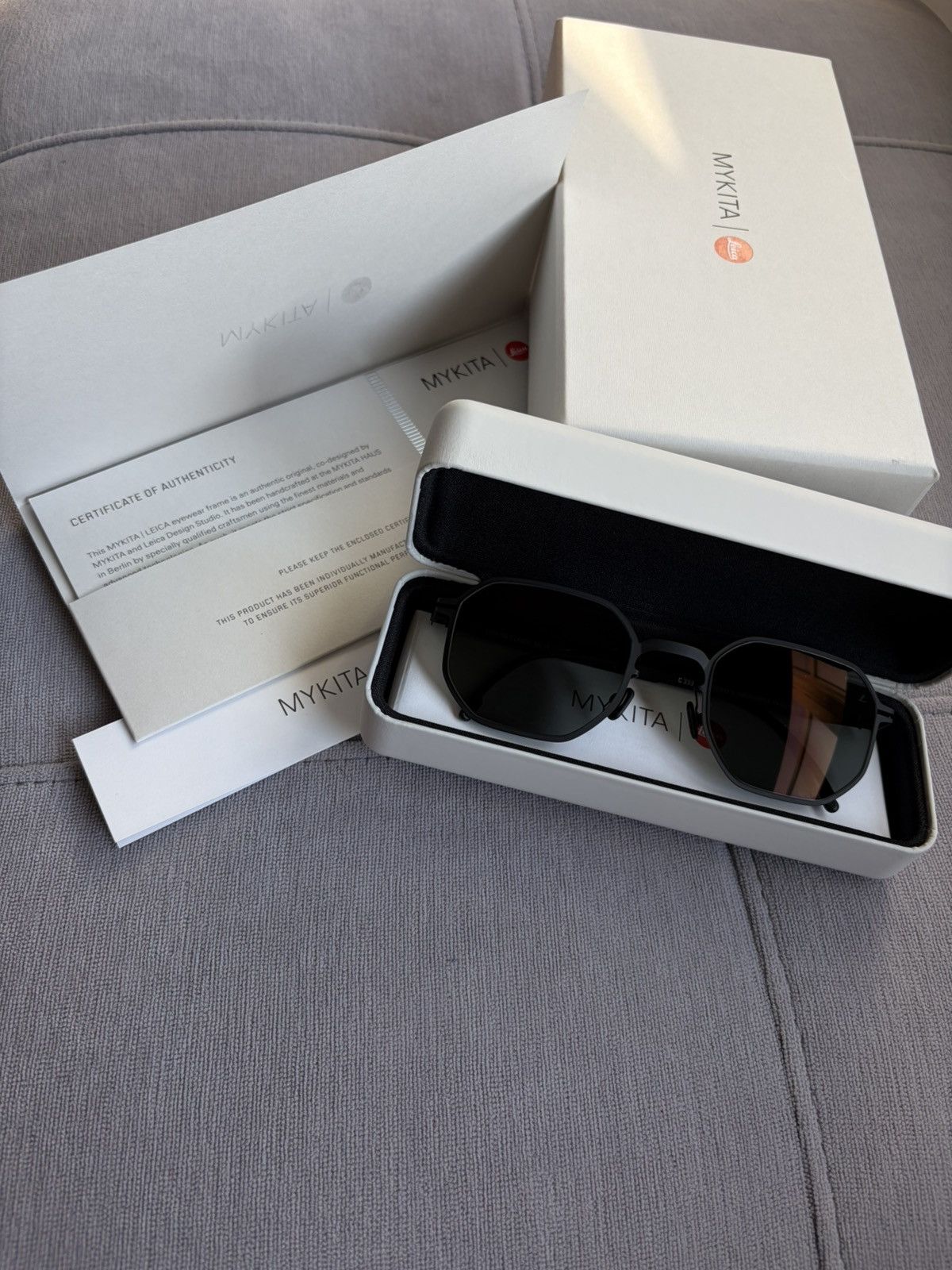 Mykita MYKITA x Leica ML15 Red Edge Polarized Zeiss Lens Sunglasses Size ONE SIZE - 1 Thumbnail