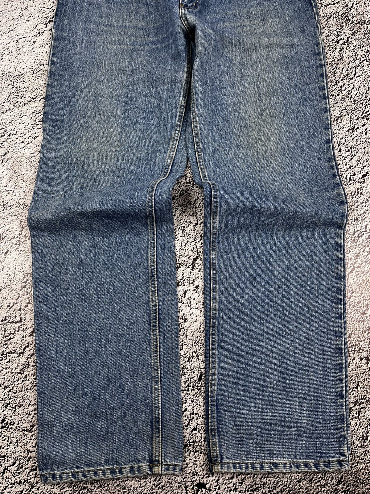 Lee Vintage Y2K Lee faded straight denim jeans streetwear Size US 35 - 7 Thumbnail