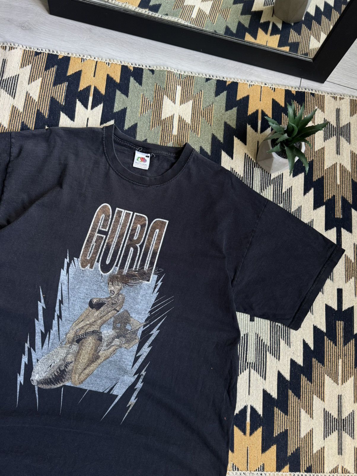 Anime Vintage Gura Terminate Anime Merch Tee Size US L / EU 52-54 / 3 - 5 Thumbnail