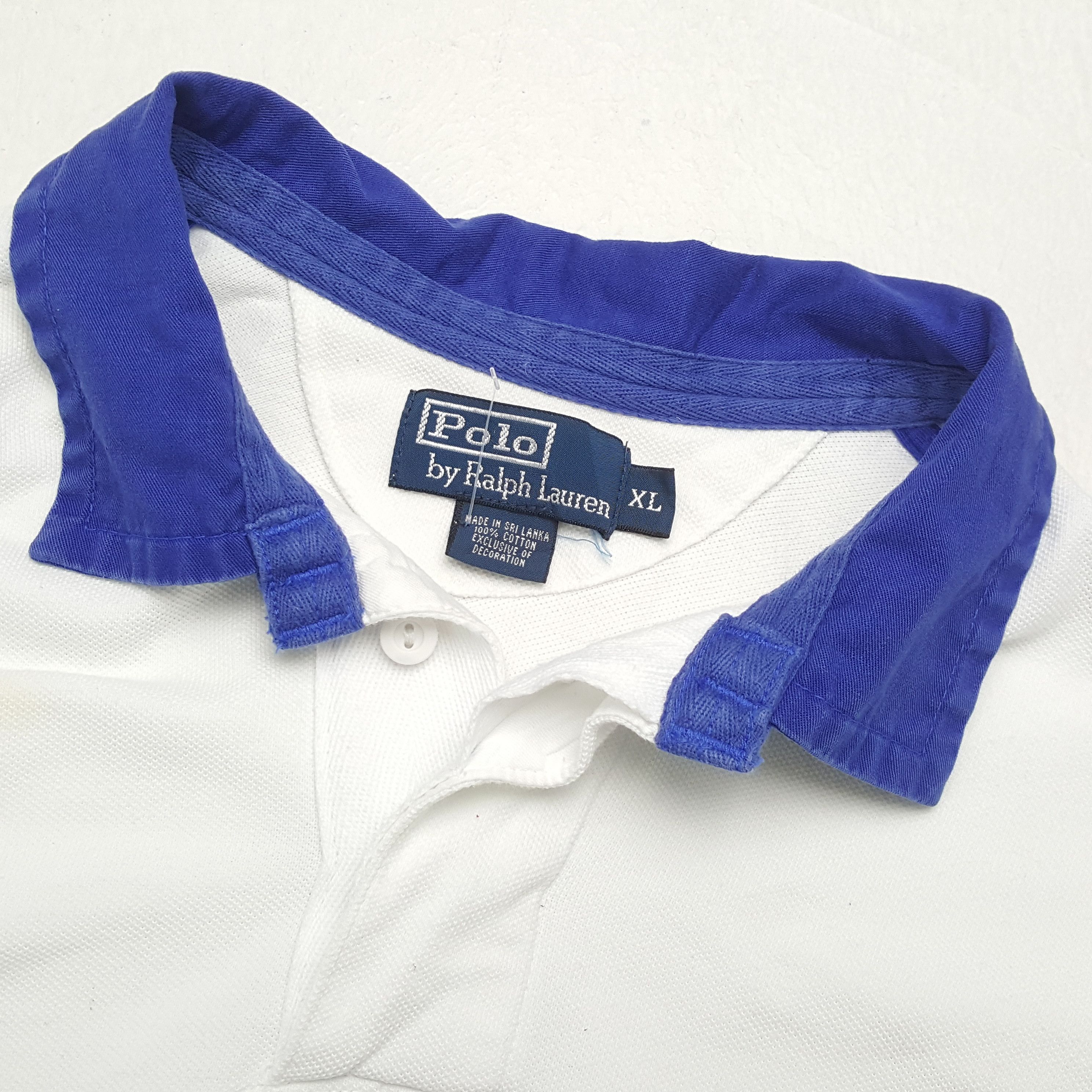 Polo Ralph Lauren × Vintage POLO by RALPH LAUREN Fashion Brand Casual Polos Size US XL / EU 56 / 4 - 7 Thumbnail