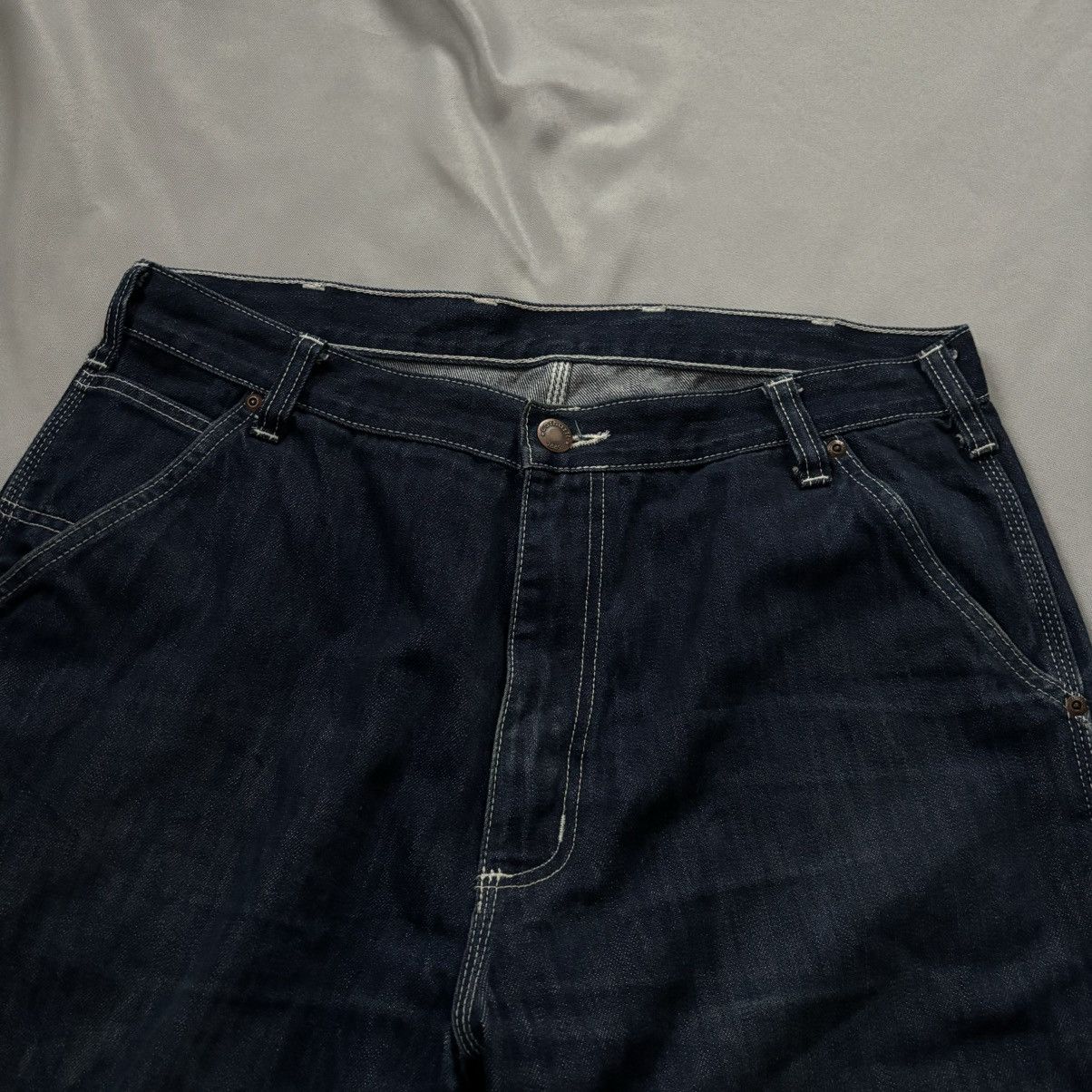 Carhartt Carhartt vintage jeans 36/32 rare blue streetwear Size US 36 / EU 52 - 5 Thumbnail