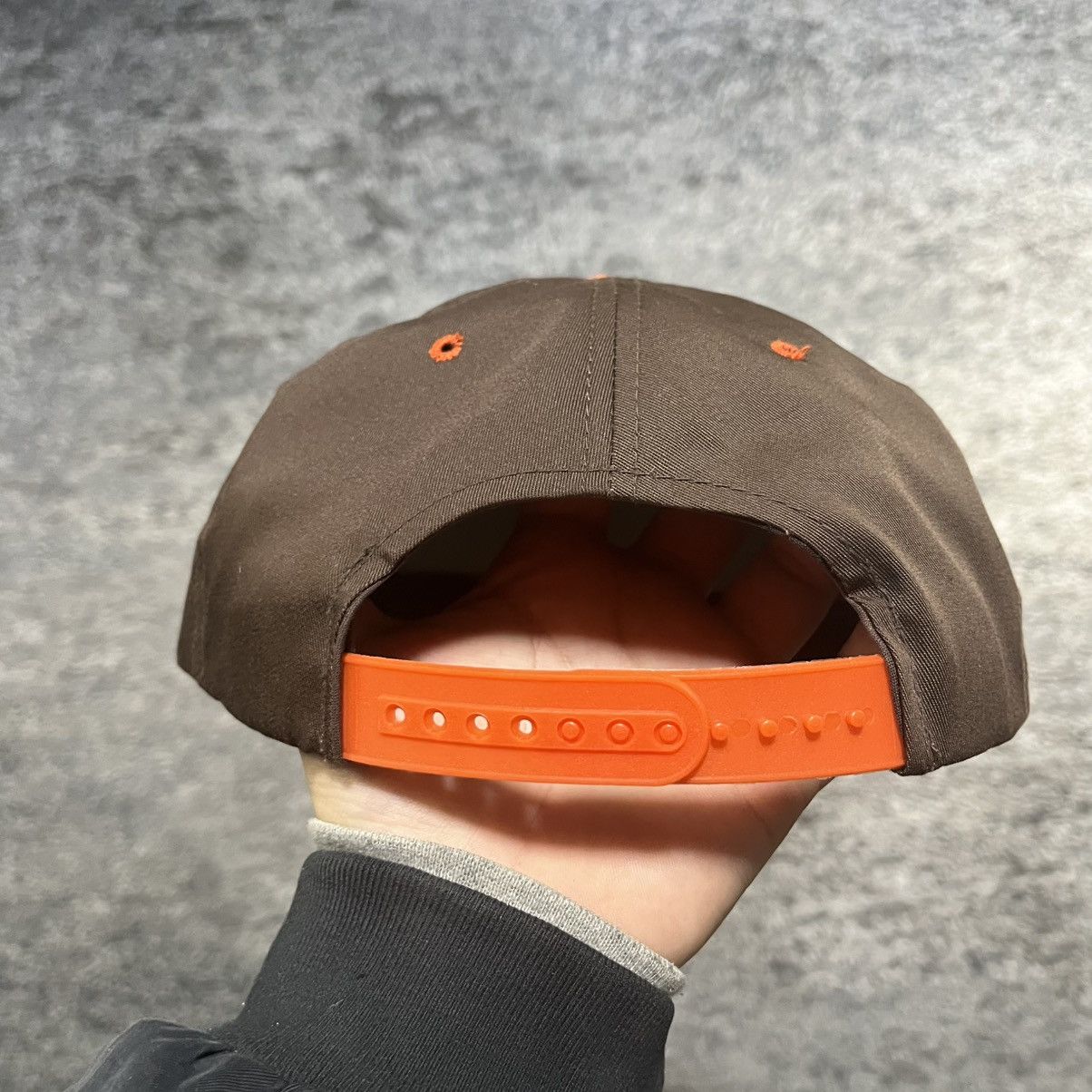 Drew Pearson VINTAGE CLEVELAND BROWNS DREW PEARSON SCRIPT SNAPBACK HAT Size ONE SIZE - 4 Thumbnail