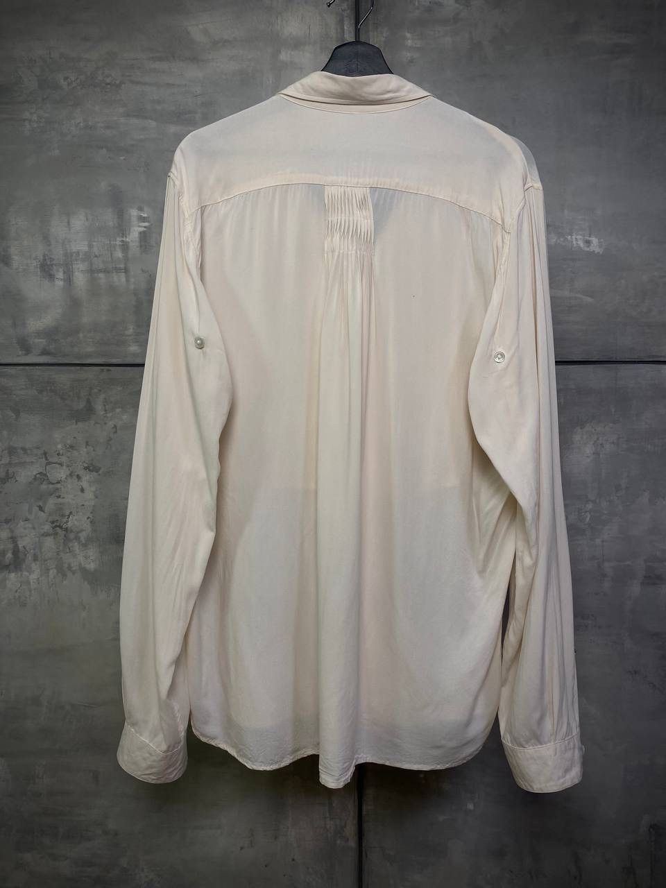 Ann Demeulemeester Thin pleated shirt M Size 48R - 3 Thumbnail