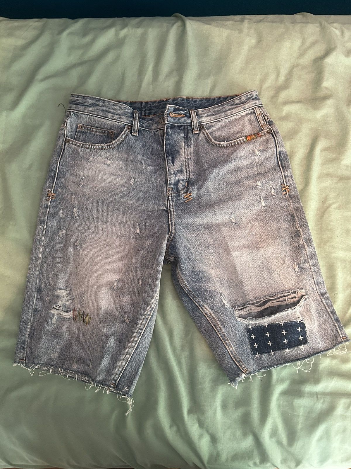 Ksubi Ksubi Wolf Denim Jorts New Kolor | Grailed