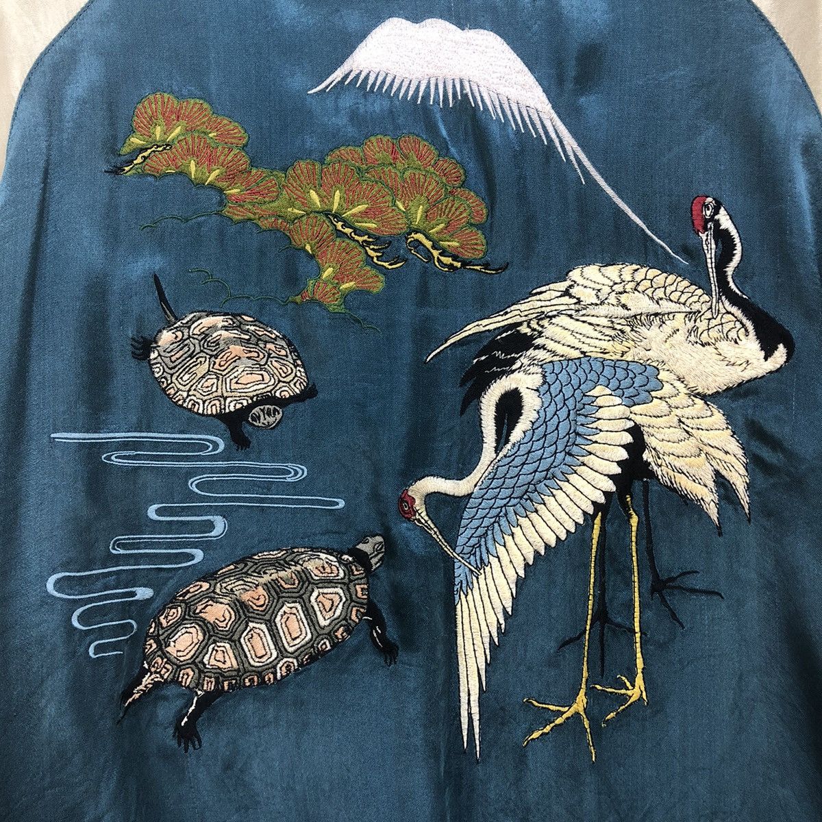Takeo Kikuchi 🔥Vintage Sukajan Embroidered Reversible Jacket Size US L / EU 52-54 / 3 - 9 Thumbnail