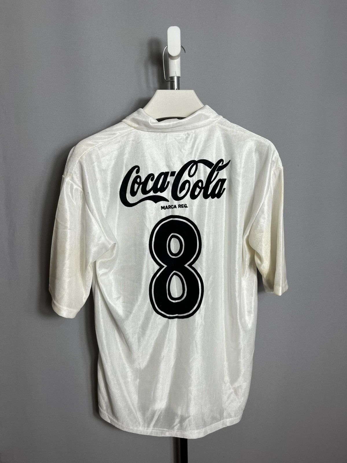 CCS Santos FC #8 1991 1992 home retro vintage cocacola Size US M / EU 48-50 / 2 - 3 Thumbnail