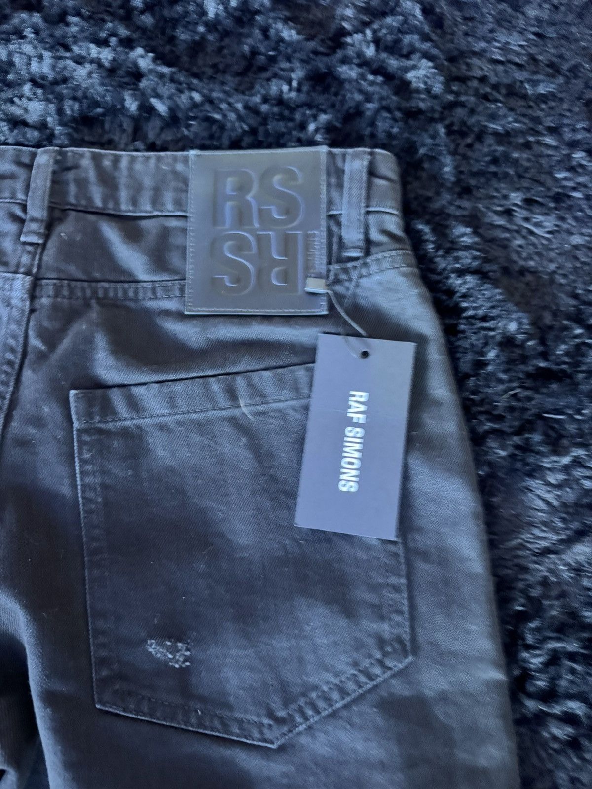 Raf Simons Raf Simons 30 mens distressed effect double denim jeans Size US 30 / EU 46 - 3 Thumbnail