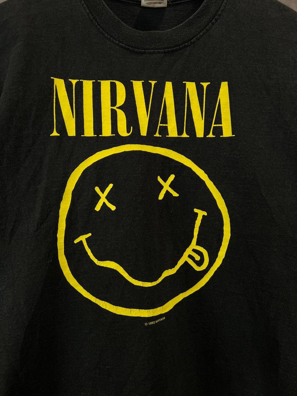 Band Tees × Nirvana Nirvana Smile vintage rock band tee Size US S / EU 44-46 / 1 - 3 Thumbnail