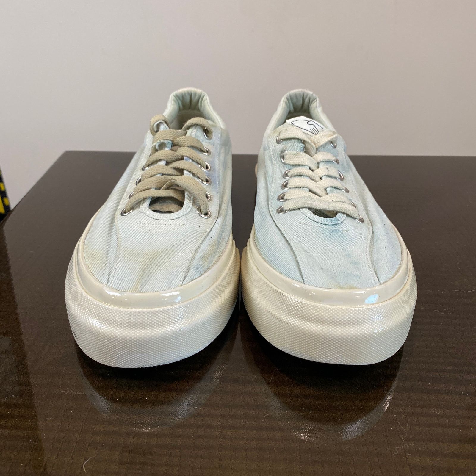 Stepney Workers Club Stepney Workers Club SWC Dellow Canvas Sneakers Shoes 42/ 9 Size US 9 / EU 42 - 2 Thumbnail
