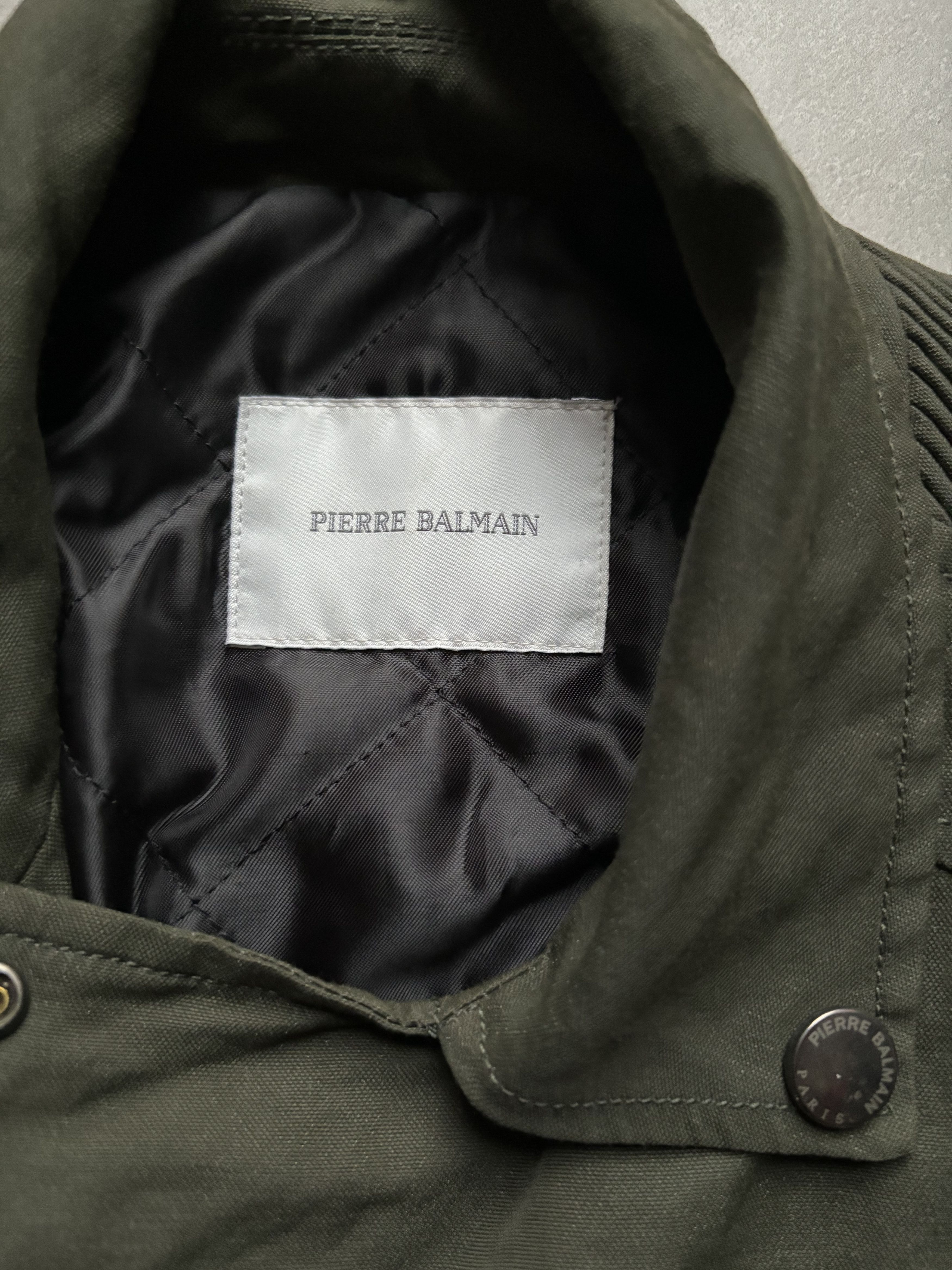 Pierre Balmain Balmain Mixed Material Biker Size US S / EU 44-46 / 1 - 4 Thumbnail