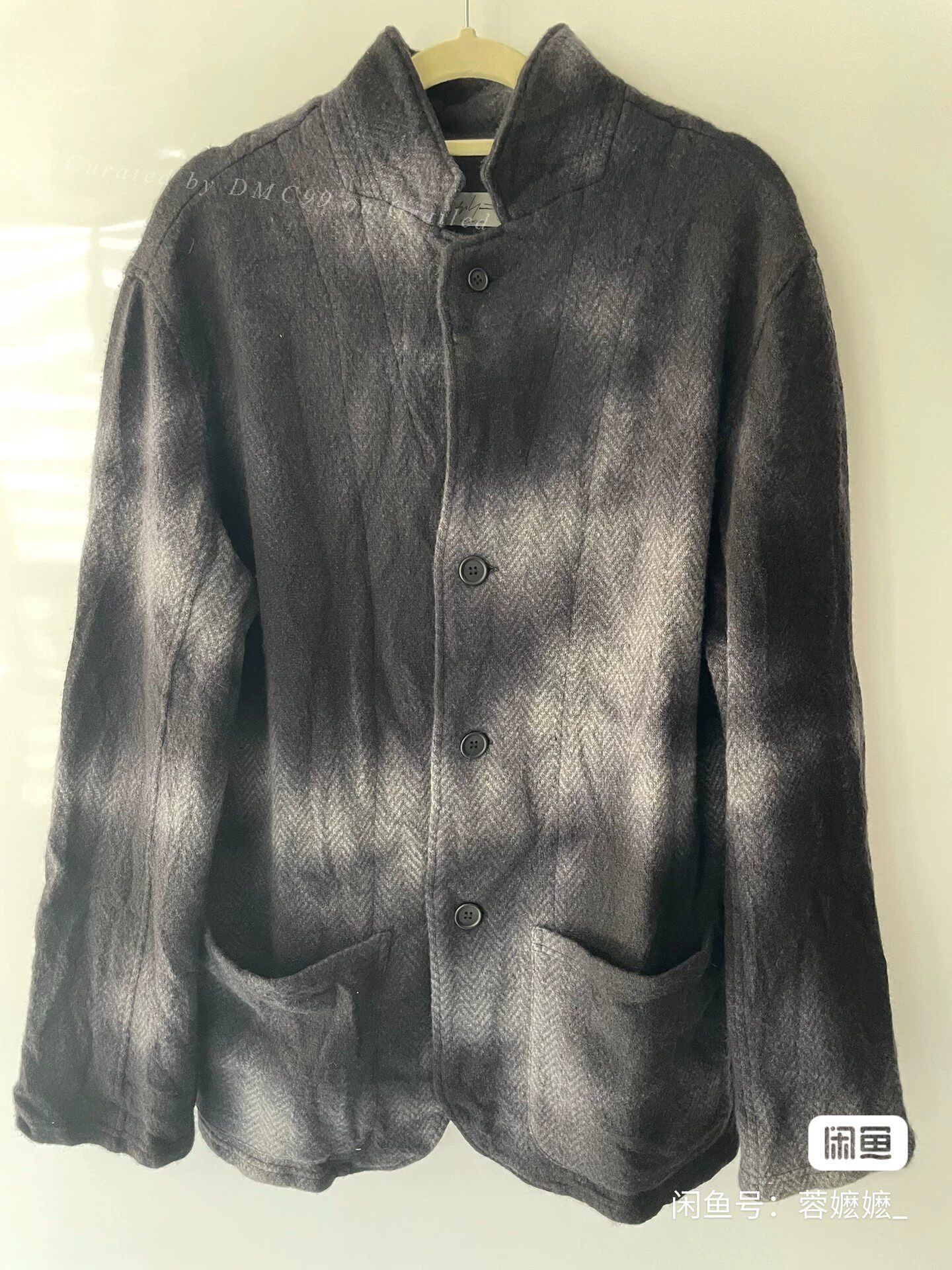 Yohji Yamamoto Yohji Yamamoto Cashmere Short Blazer Size US L / EU 52-54 / 3 - 1 Thumbnail