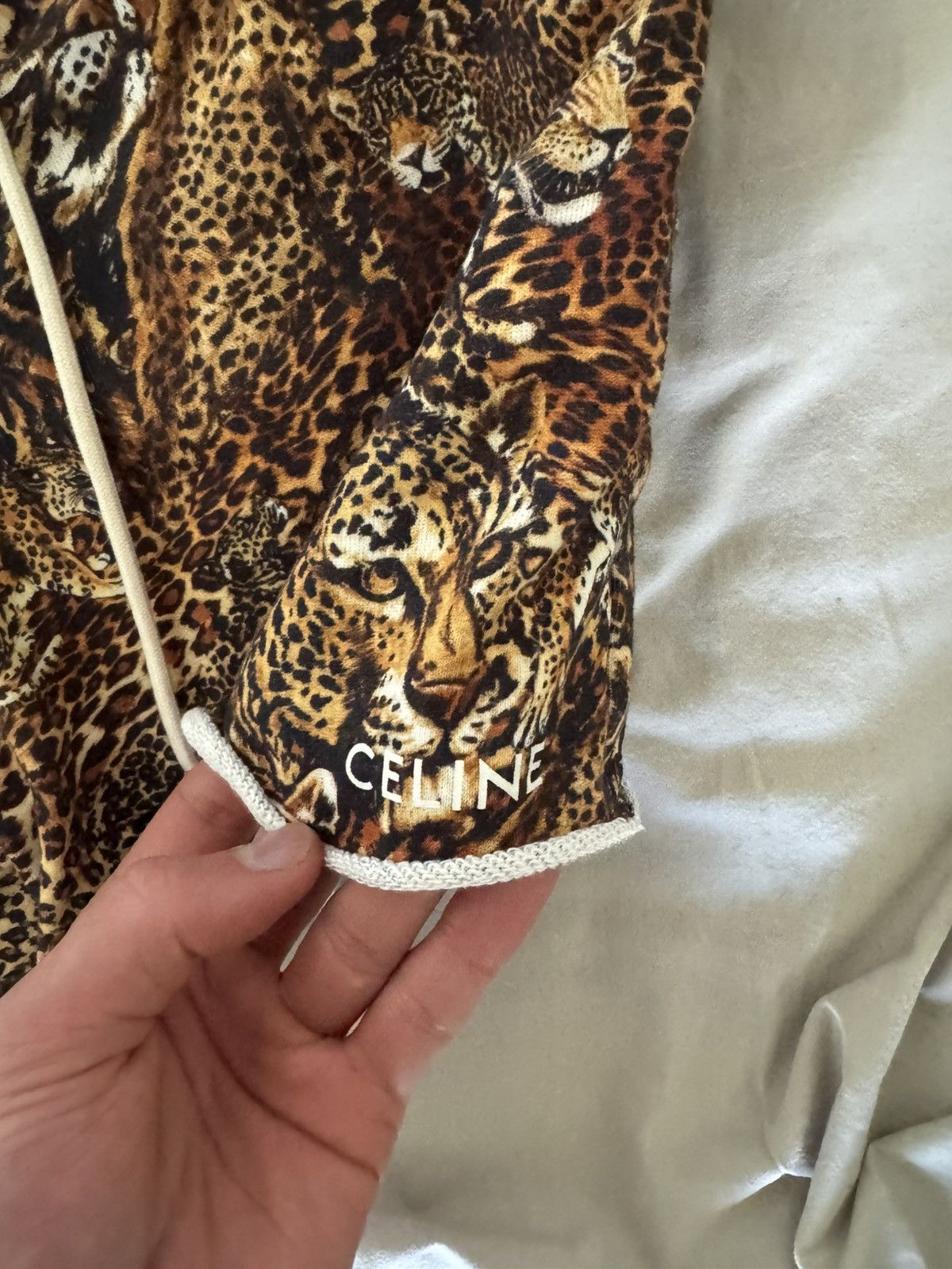 Celine Celine Leopard Print Shorts Size US 32 / EU 48 - 2 Thumbnail