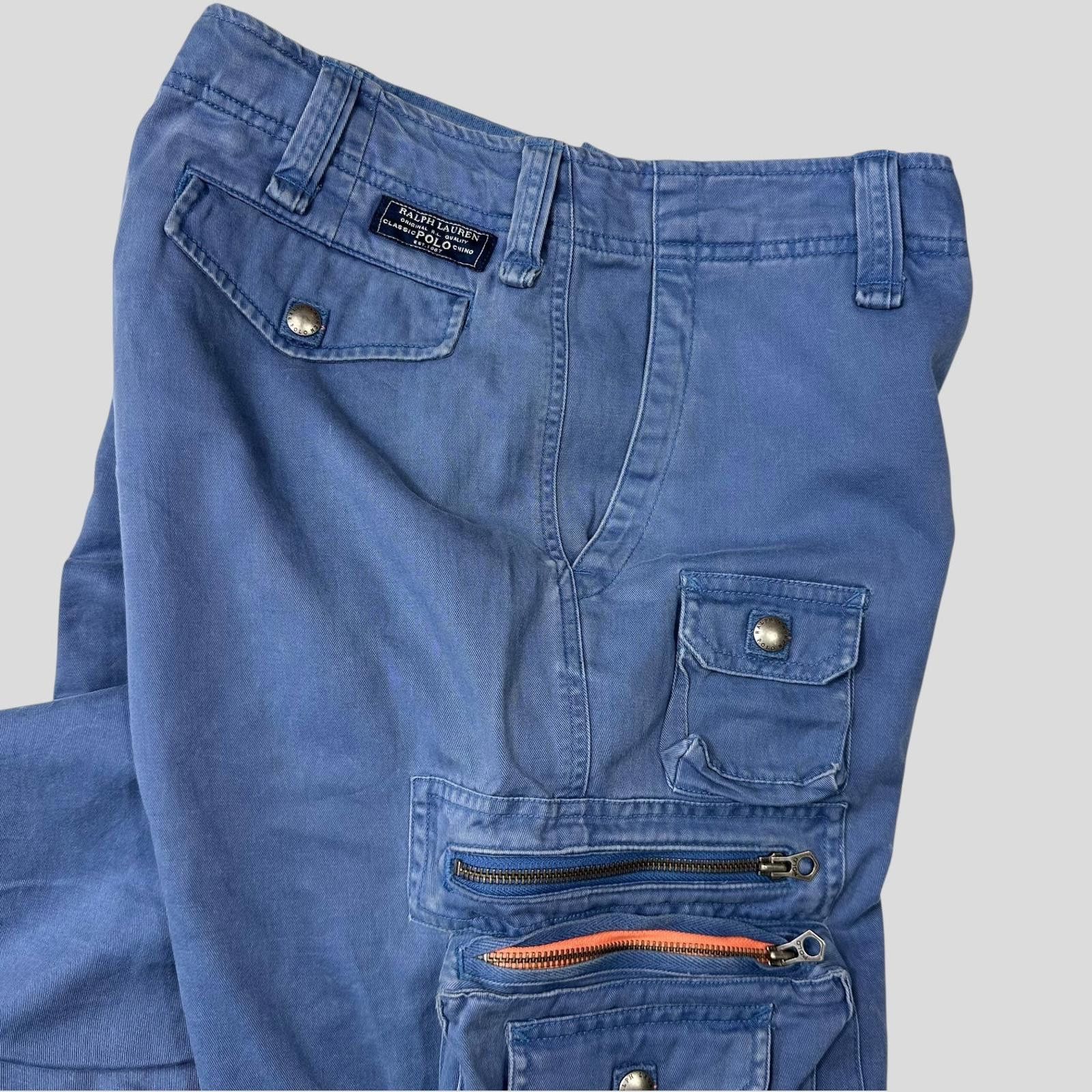 Polo Ralph Lauren Polo 90’s Ralph Lauren Multipocket Cargo Trousers - 34-36 Size US 34 / EU 50 - 5 Thumbnail