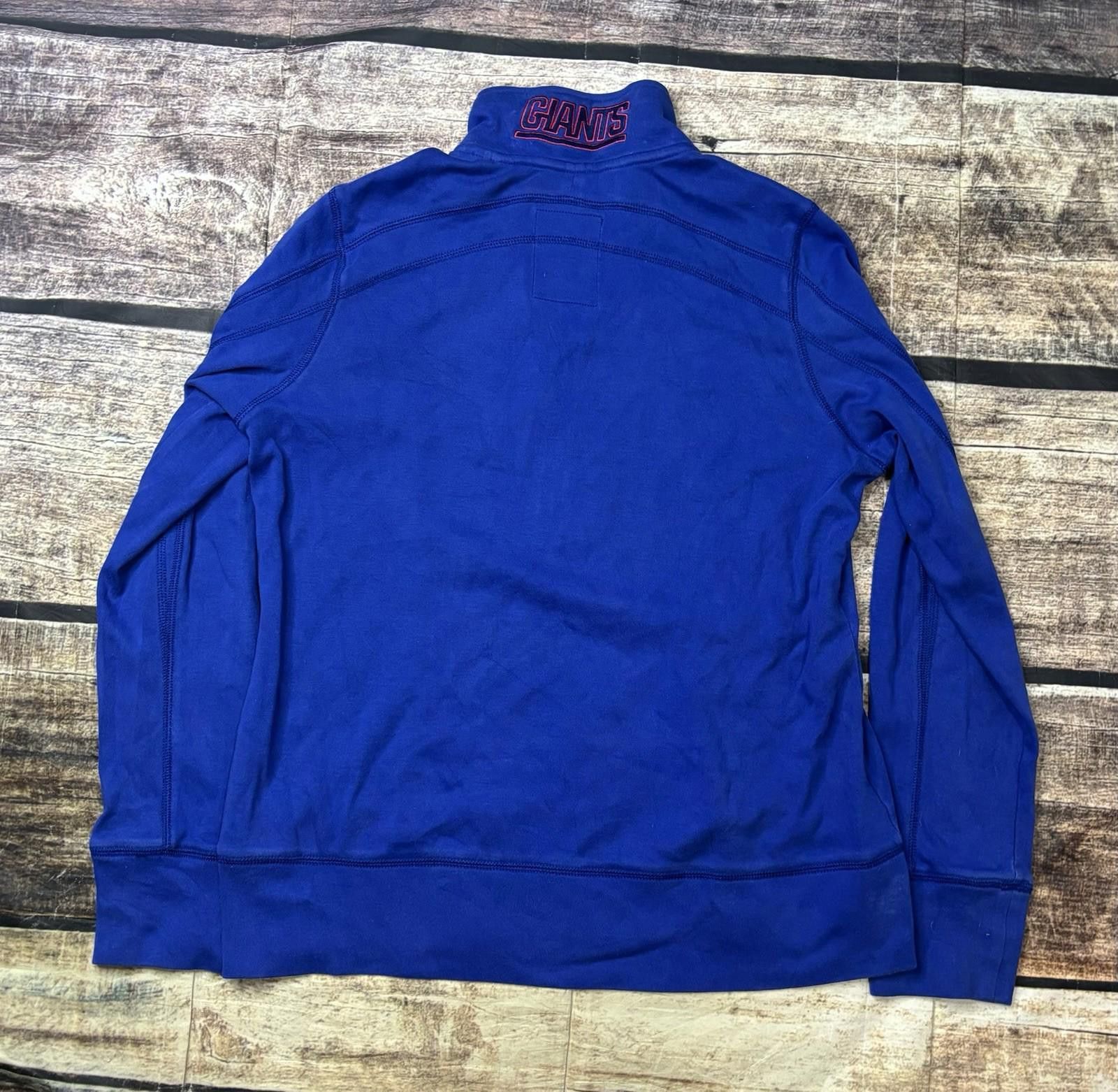 Tommy Bahama Tommy Bahama Sweater Mens S NFL Giants 1/4 Zip Pima Cotton Size US S / EU 44-46 / 1 - 3 Thumbnail