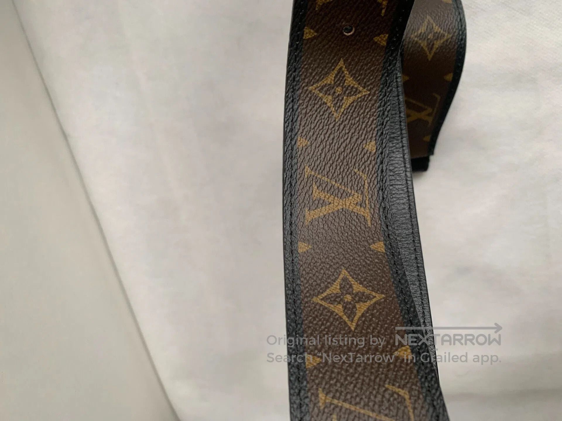 Louis Vuitton LV Classic Monogram Belt. Size ONE SIZE - 6 Thumbnail