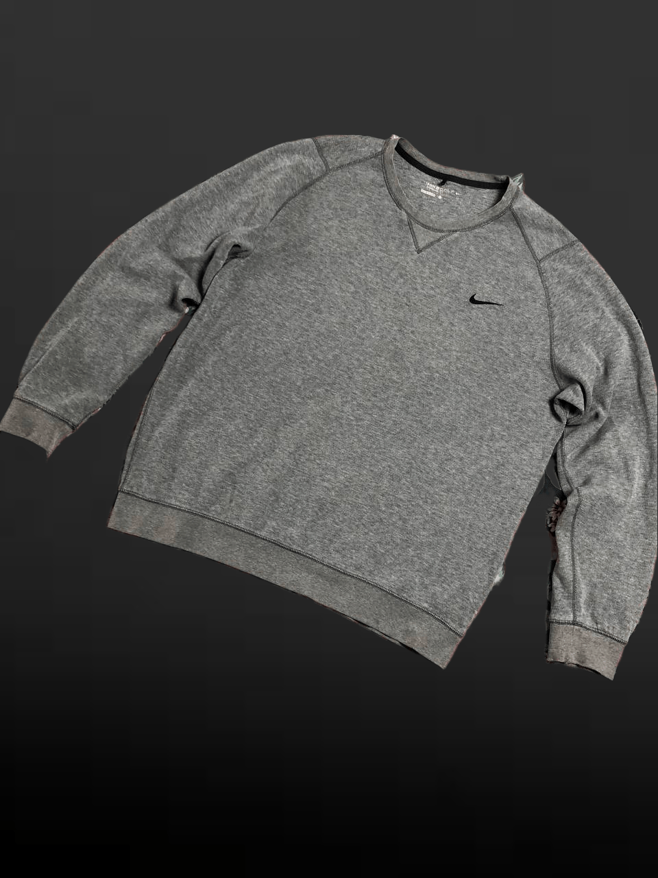 Nike Vintage Gray Nike Golf Long Sleeve Sweatshirt Size US L / EU 52-54 / 3 - 1 Thumbnail