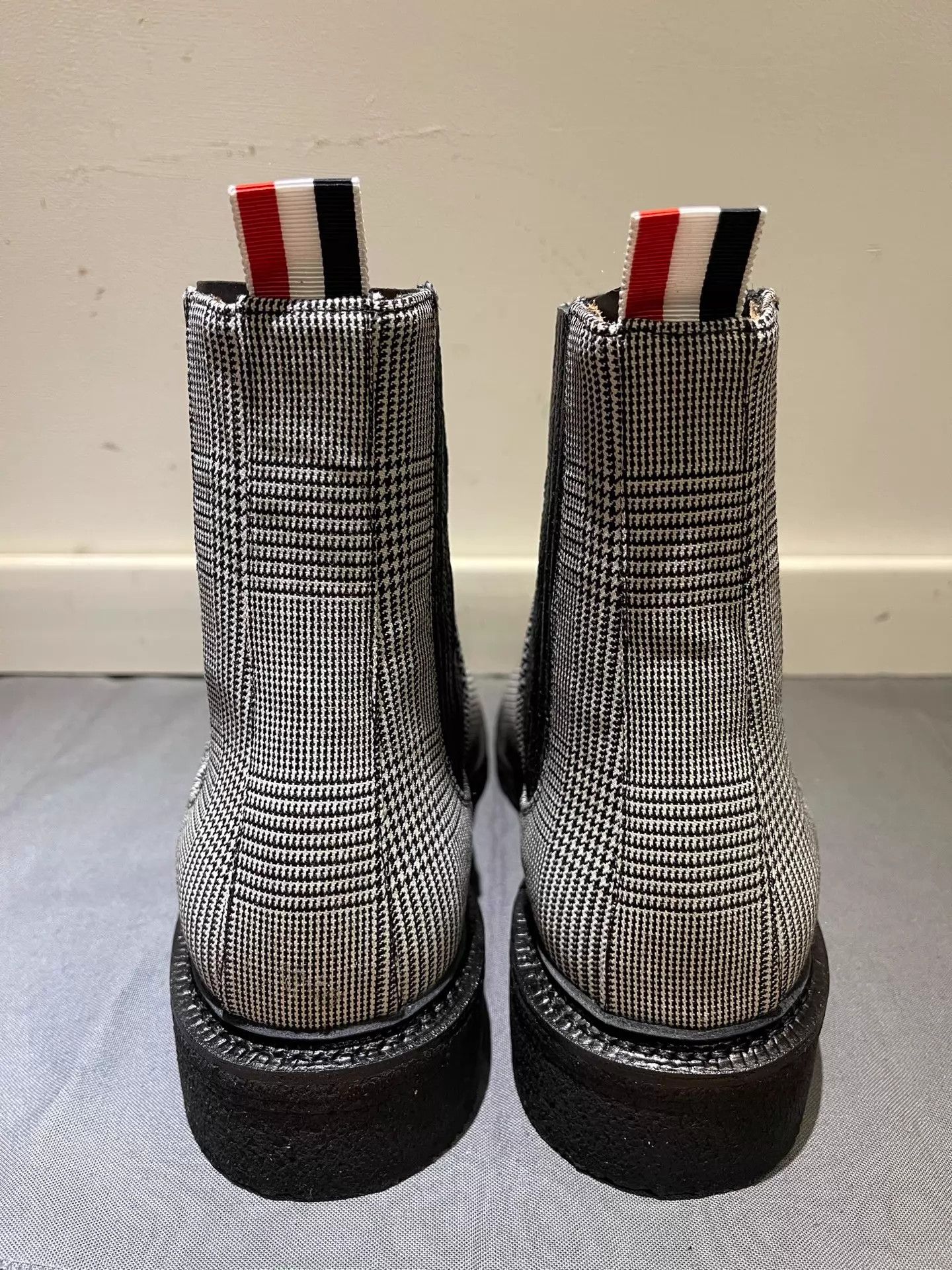 Thom Browne Thom Browne Houndstooth Chelsea Boots US7 New With Box Size US 7 / EU 40 - 4 Thumbnail