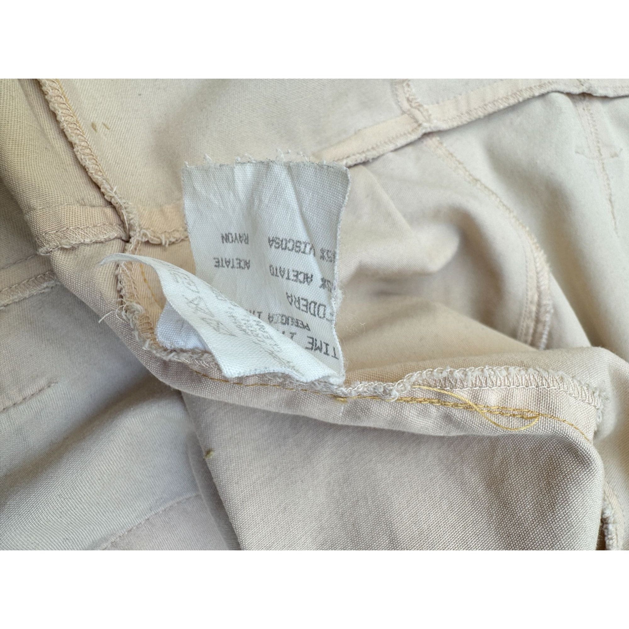Thierry Mugler Beige Sculptural Dress Size M / US 6-8 / IT 42-44 - 5 Thumbnail