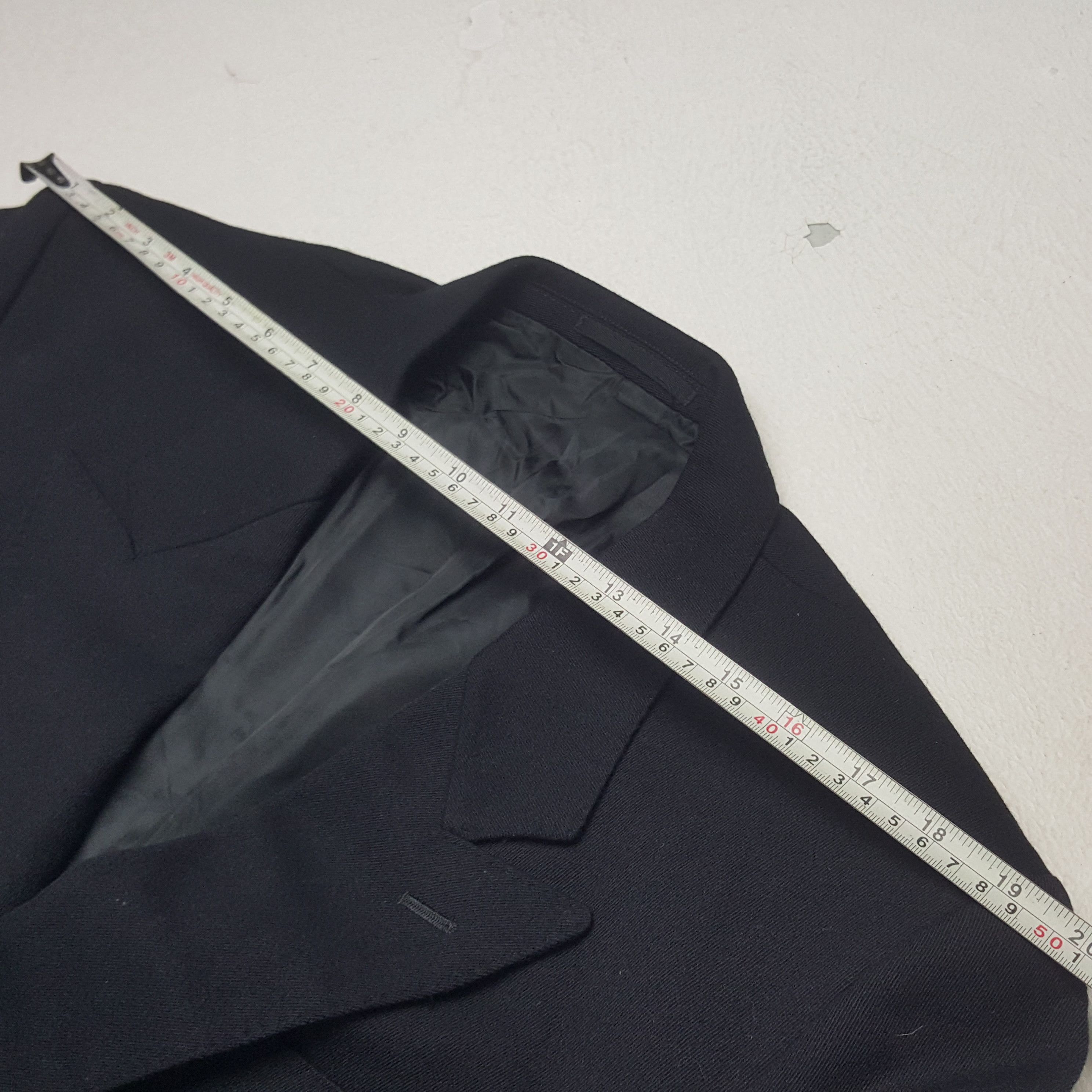 Vintage × Y's for Men × Yohji Yamamoto Vintage Ys For Men by Yohji Yamamoto Blazer Coat Size US S / EU 44-46 / 1 - 9 Thumbnail