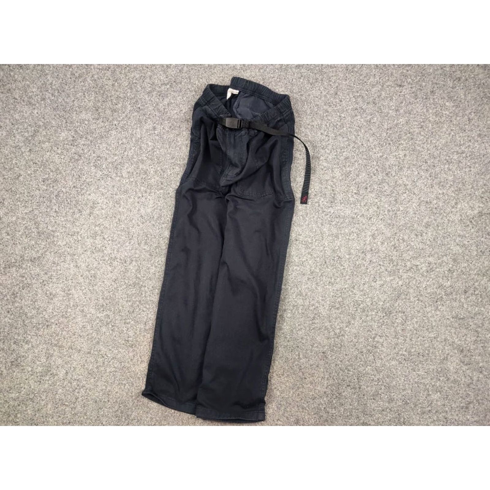 Gramicci Gramicci Japanese Design Dark Blue Canvas Cropped Pants Size US 36 / EU 52 - 3 Thumbnail