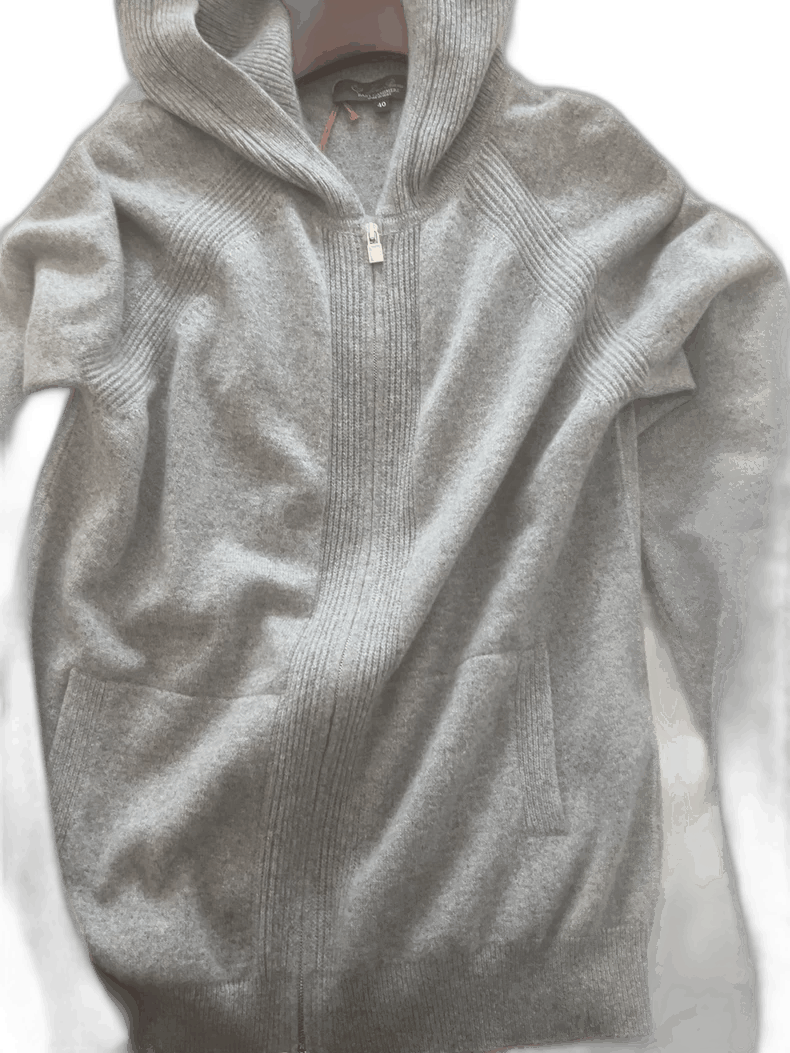 Louis Vuitton LP Authentic Gray Hooded Jacket - dmc Size M / US 6-8 / IT 42-44 - 1 Thumbnail