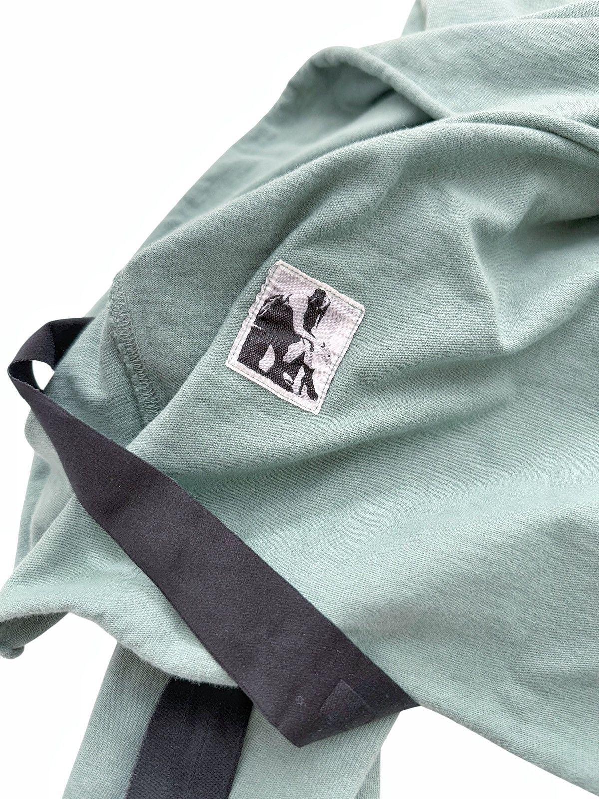 Rick Owens Seafoam Aqua Blue Pentagram Jumbo Crater Crewneck Size US XXL / EU 58 / 5 - 5 Thumbnail