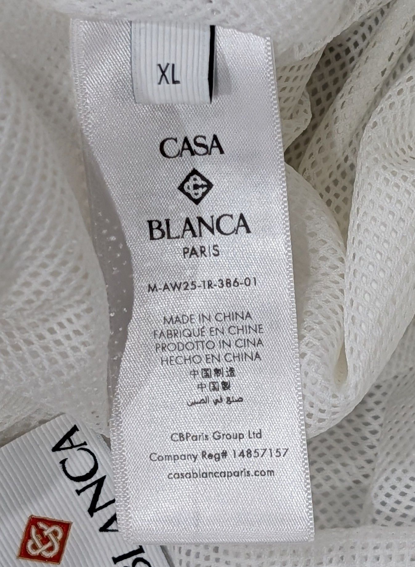 Casablanca Casablanca Japenese Script Taffeta Jogger Pants White XL Size US 36 / EU 52 - 9 Thumbnail