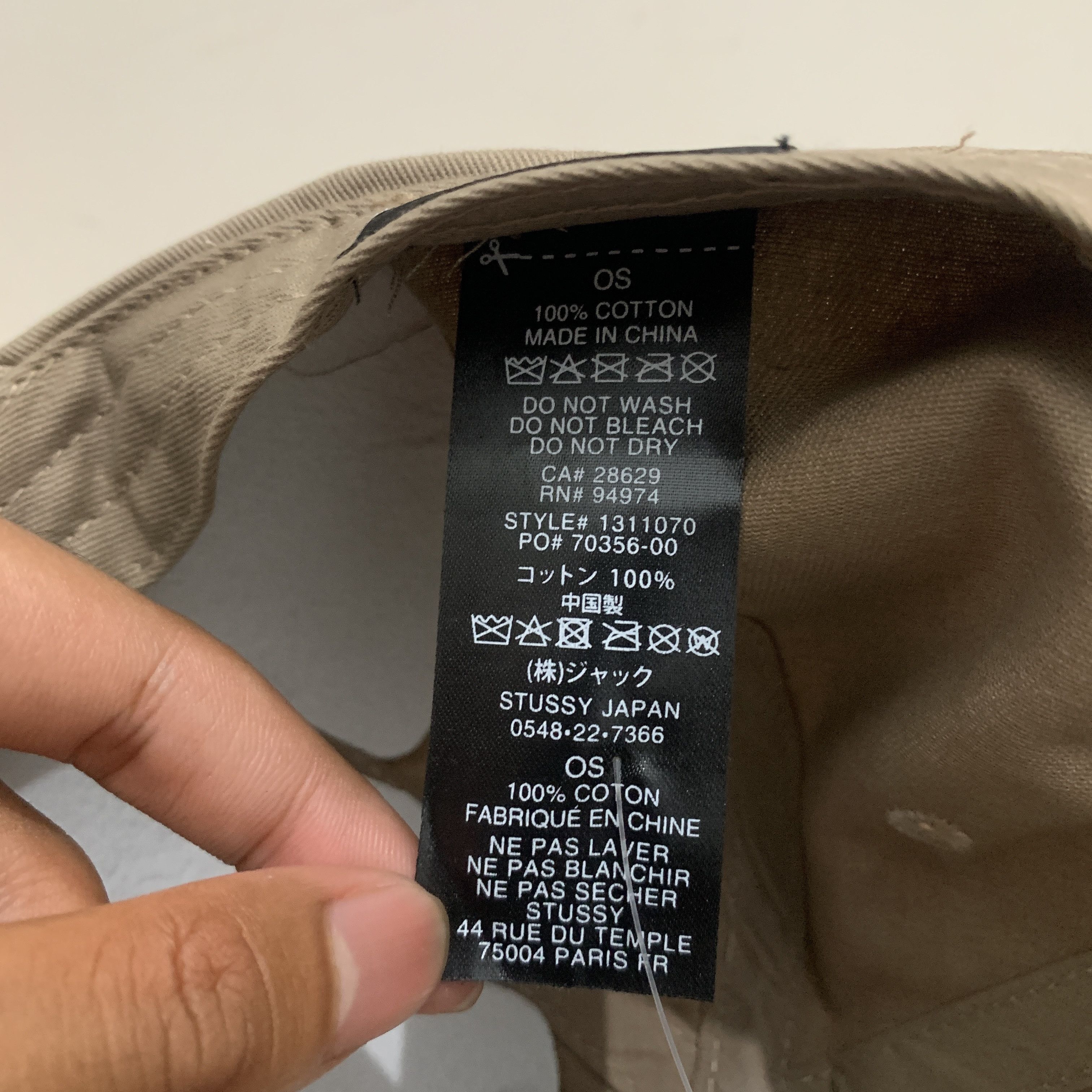 Stussy Stussy basic stock low pro cap Size ONE SIZE - 5 Thumbnail