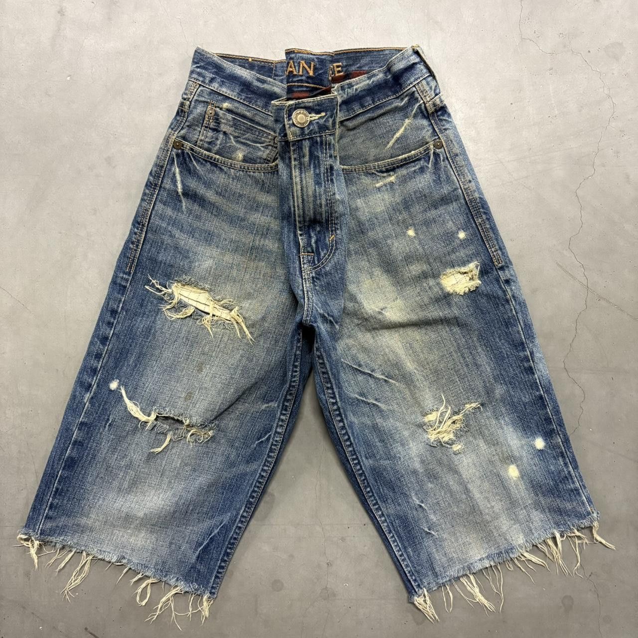 Vintage Crazy Vintage Y2K/2000s Baggy Blue denim Streetwear American Eagle Jorts Shorts! Size US 34 / EU 50 - 1 Thumbnail