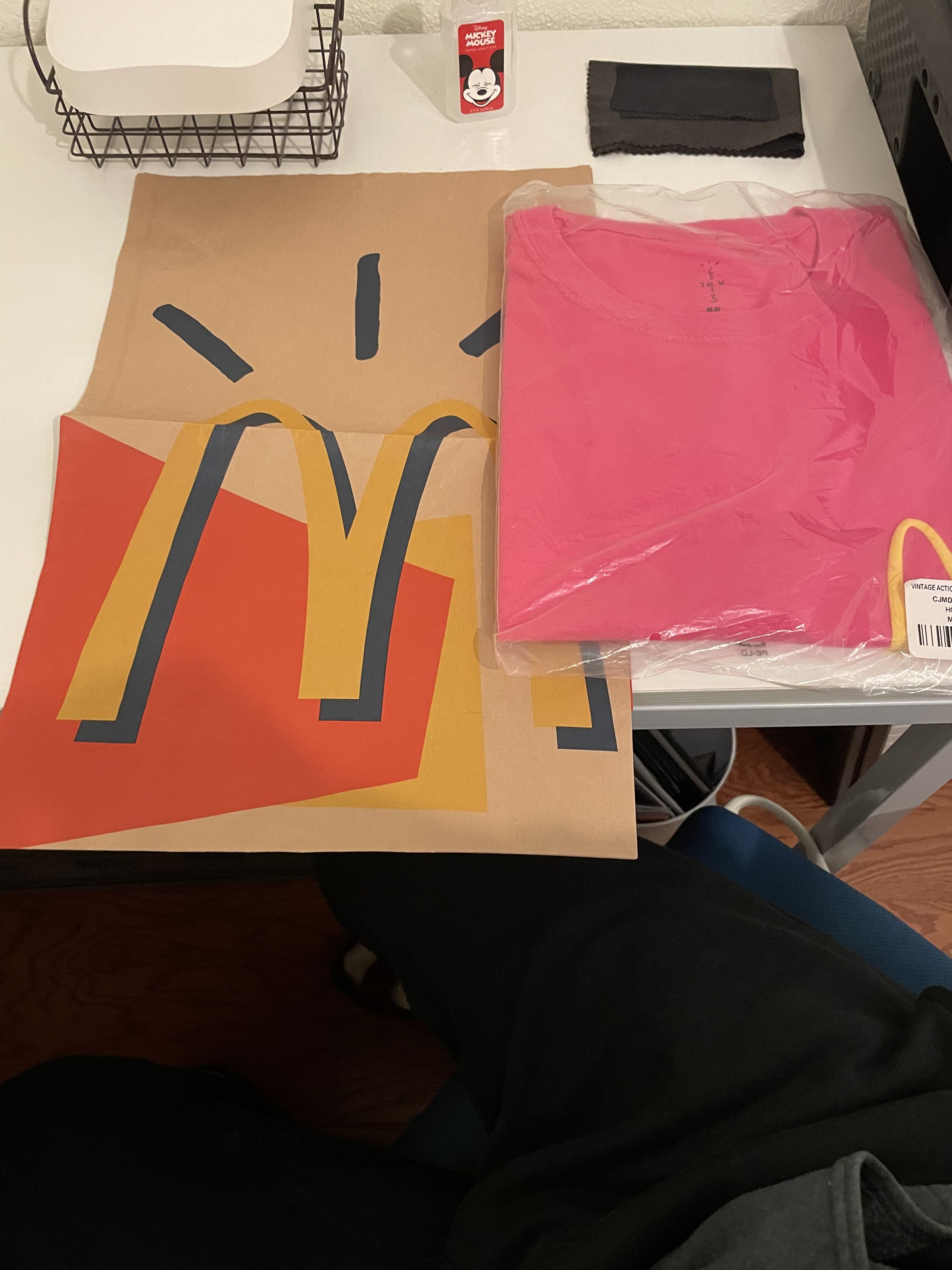 Travis Scott McDonald’s Vintage Action Figure Tee Size US M / EU 48-50 / 2 - 4 Thumbnail