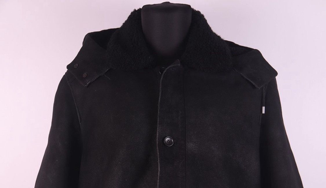 Gucci Gucci Shearling Hood Detail Leather Jacket Size US L / EU 52-54 / 3 - 4 Thumbnail