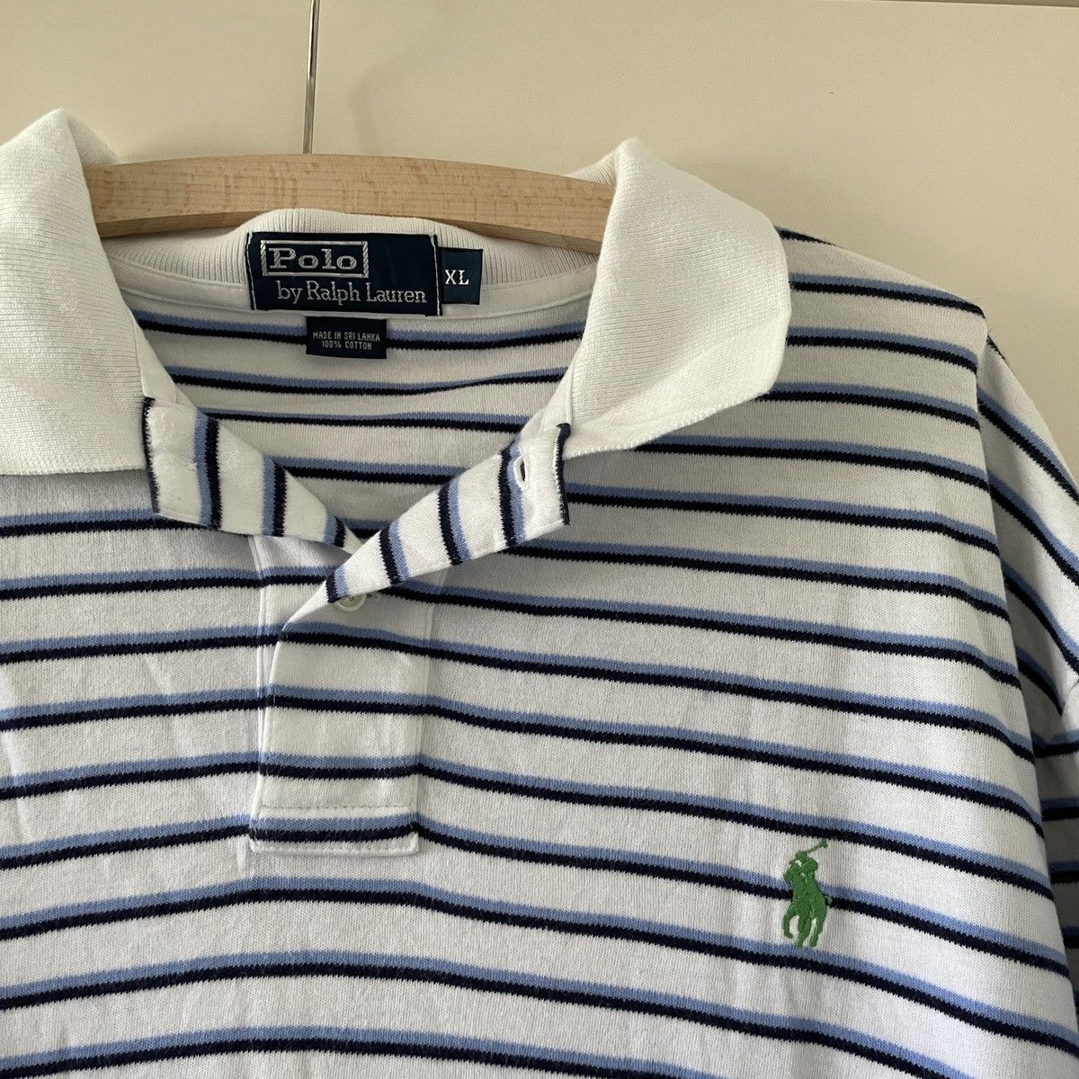 Polo Ralph Lauren Blue/White Ralph Lauren Polo Size US XL / EU 56 / 4 - 2 Thumbnail