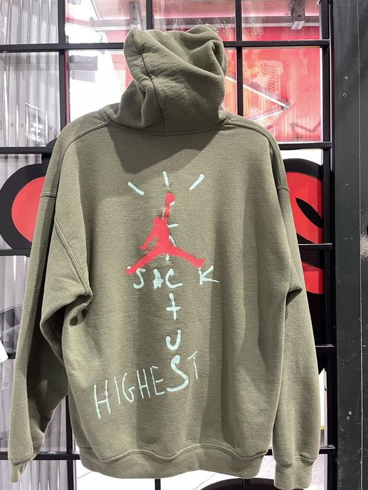 Travis scott green discount hoodie