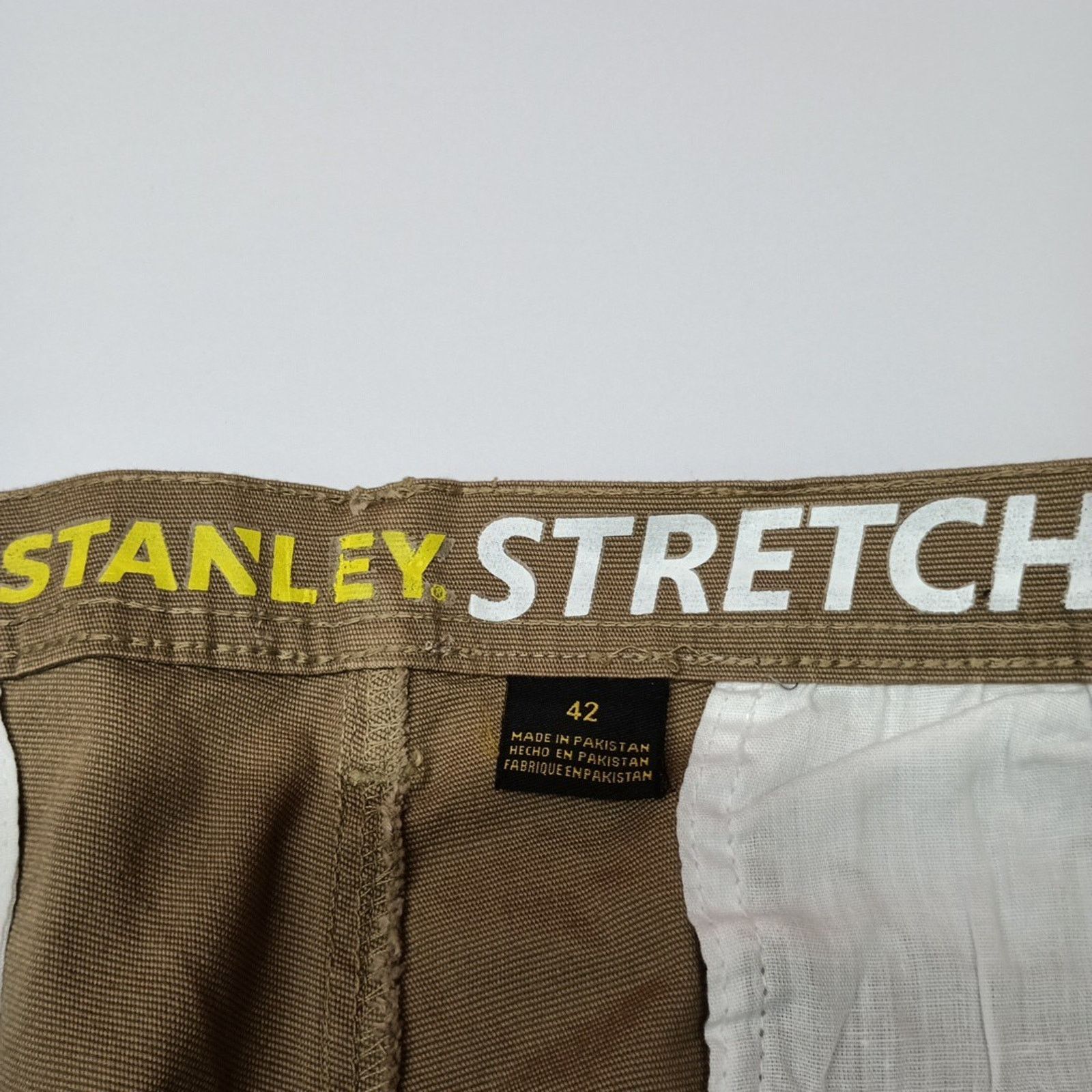 Other Stanley Work Shorts Men's 42 Khaki Casual Outdoors Stretch Size US 42 / EU 58 - 3 Thumbnail