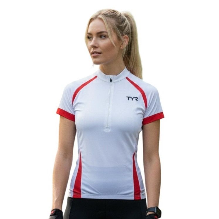 Other TYR Triathlon Training Series Women’s Carbon Cycling Jersey, Size M / US 6-8 / IT 42-44 - 1 Thumbnail