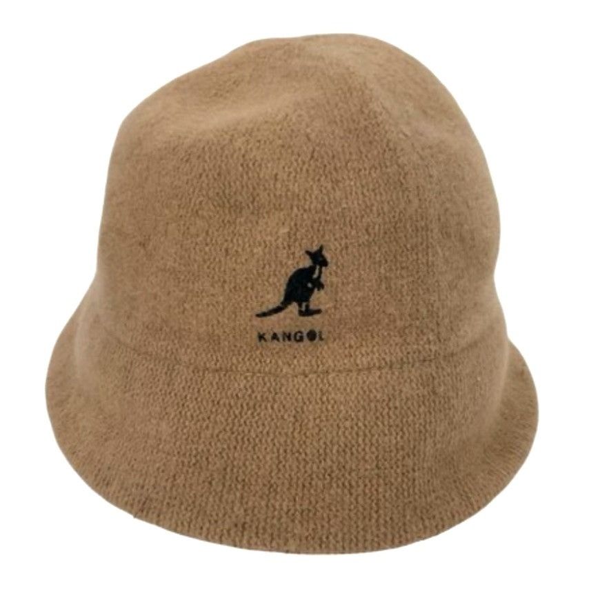 Kangol Kangol Angora Bucket Hat Camel Brown Textured Wool Blend Min Size ONE SIZE - 5 Thumbnail