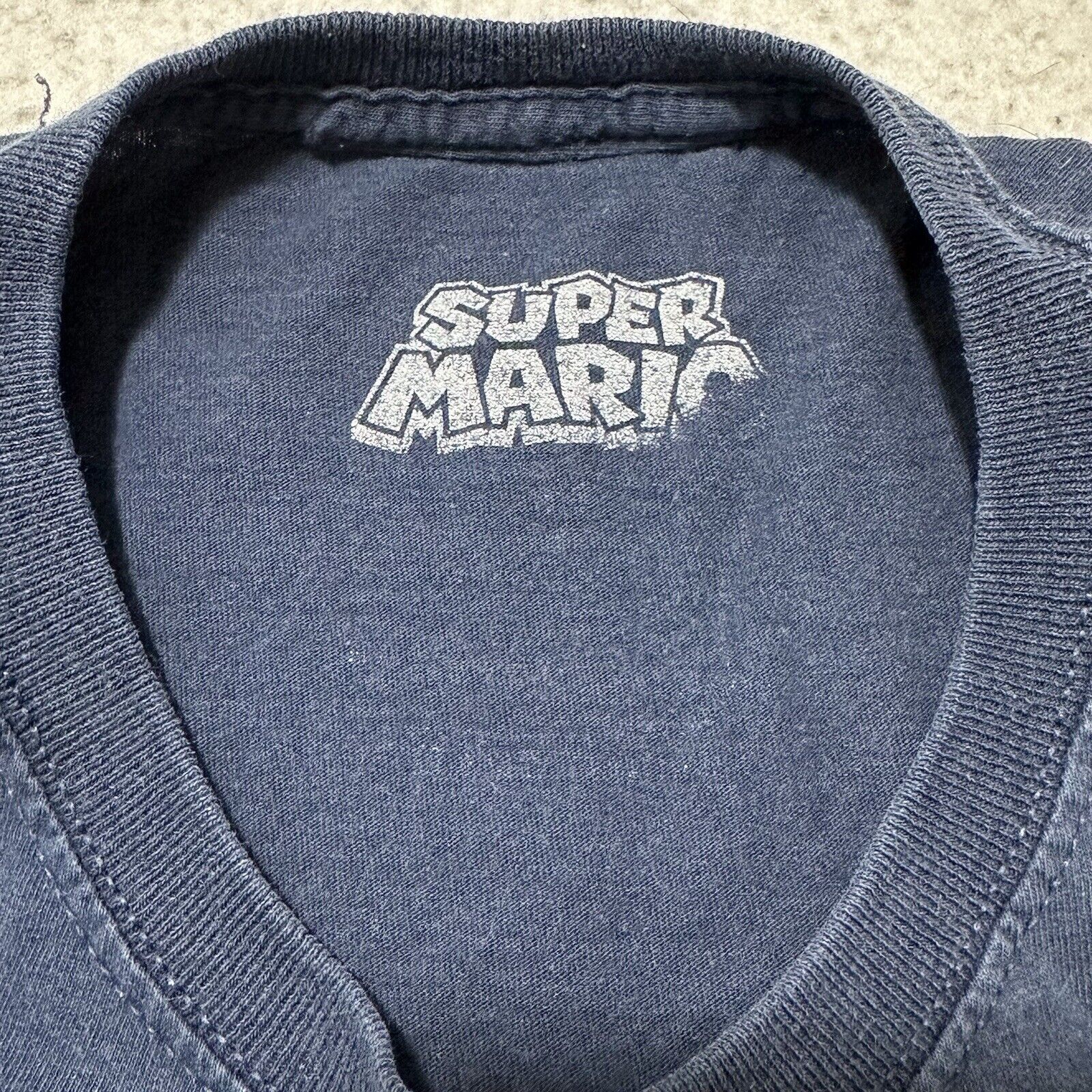 Nintendo Super Mario Medium Navy Blue Mario Luigi Graphic T Shirt Size US M / EU 48-50 / 2 - 3 Thumbnail