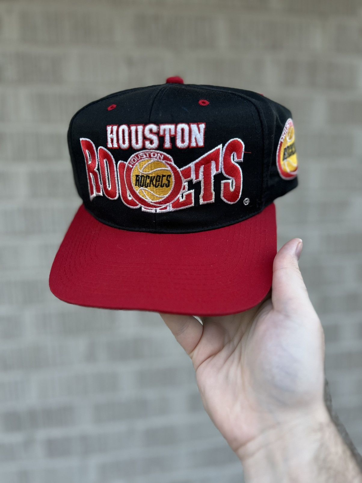 Sports Specialties Vintage 90’s NBA Houston Rockets SnapBack Hat Size ONE SIZE - 1 Thumbnail
