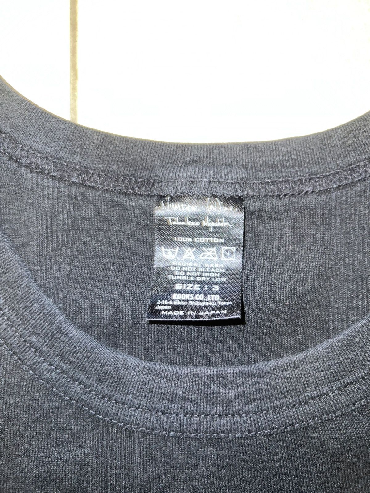Number (N)ine Black number (n)ine tank top Size US M / EU 48-50 / 2 - 3 Thumbnail
