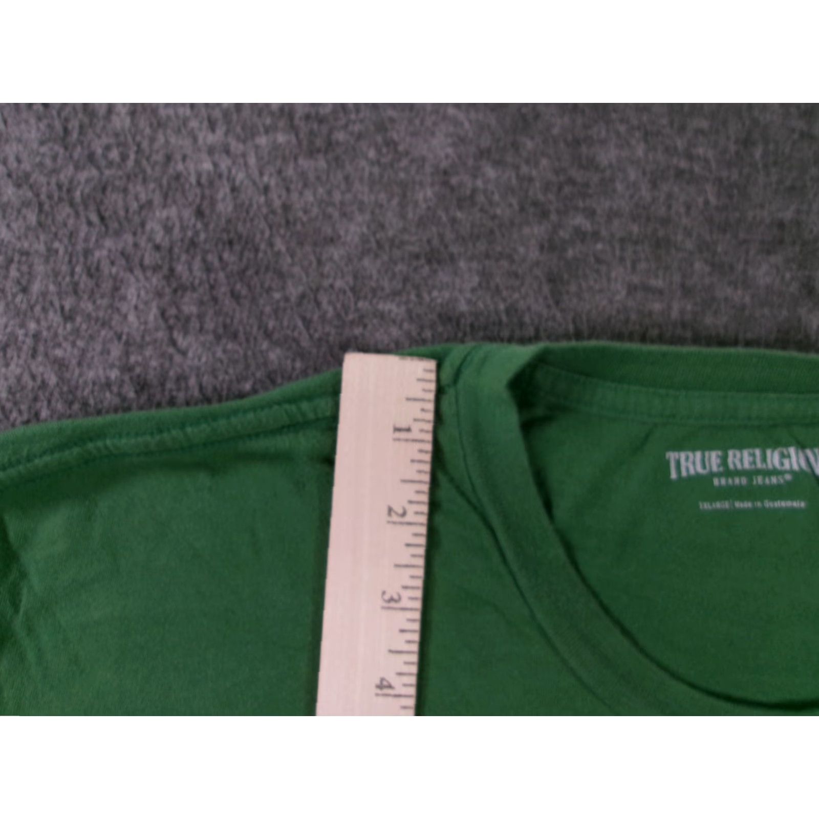 True Religion True Religion Shirt Mens 2XL Green World Tour 2002 Buddha Guitar Graphic T-Shirt Size US XXL / EU 58 / 5 - 4 Thumbnail