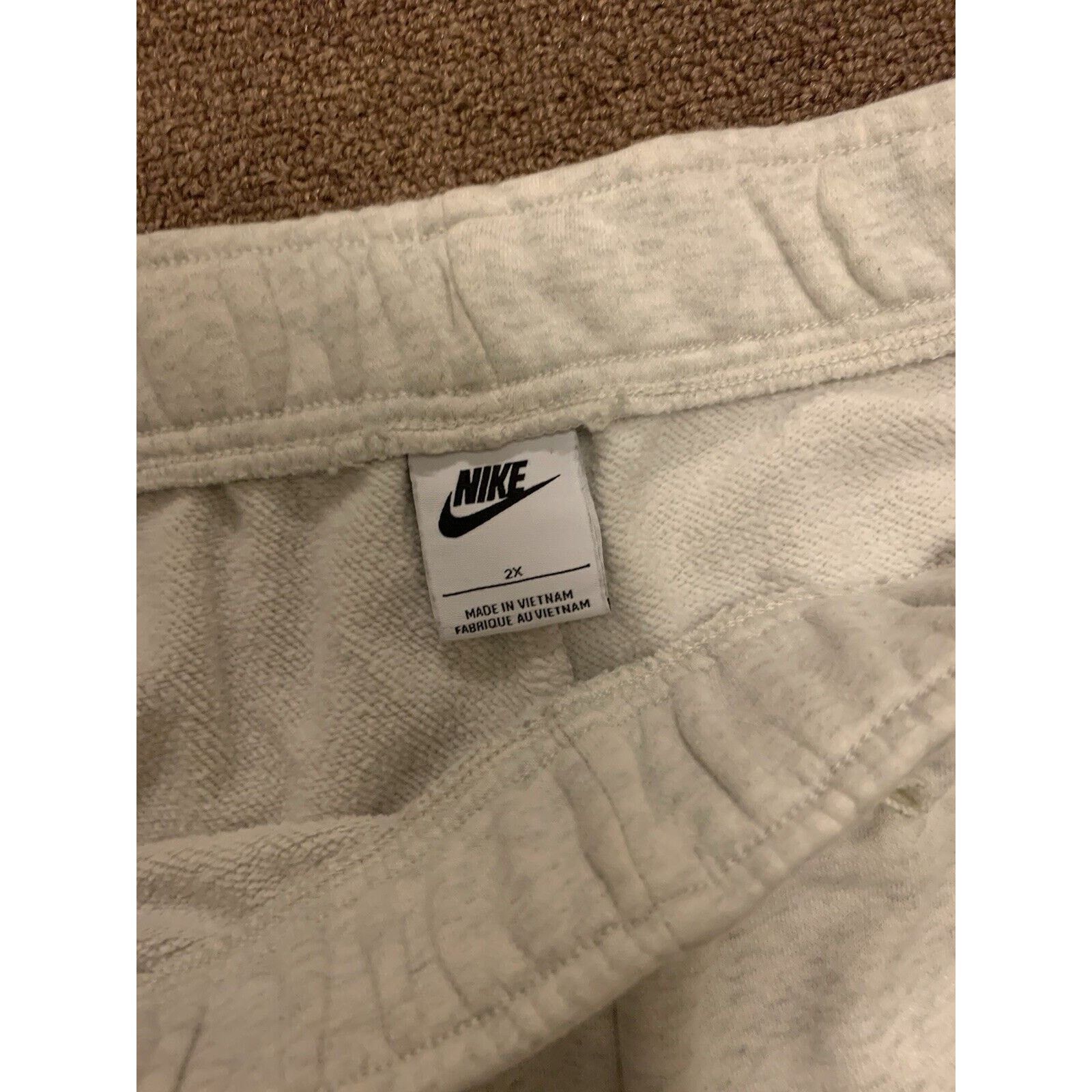 Nike Nike Sportswear Club Fleece Jogger Sweatpants Mens XXL White Size US 43 - 5 Thumbnail