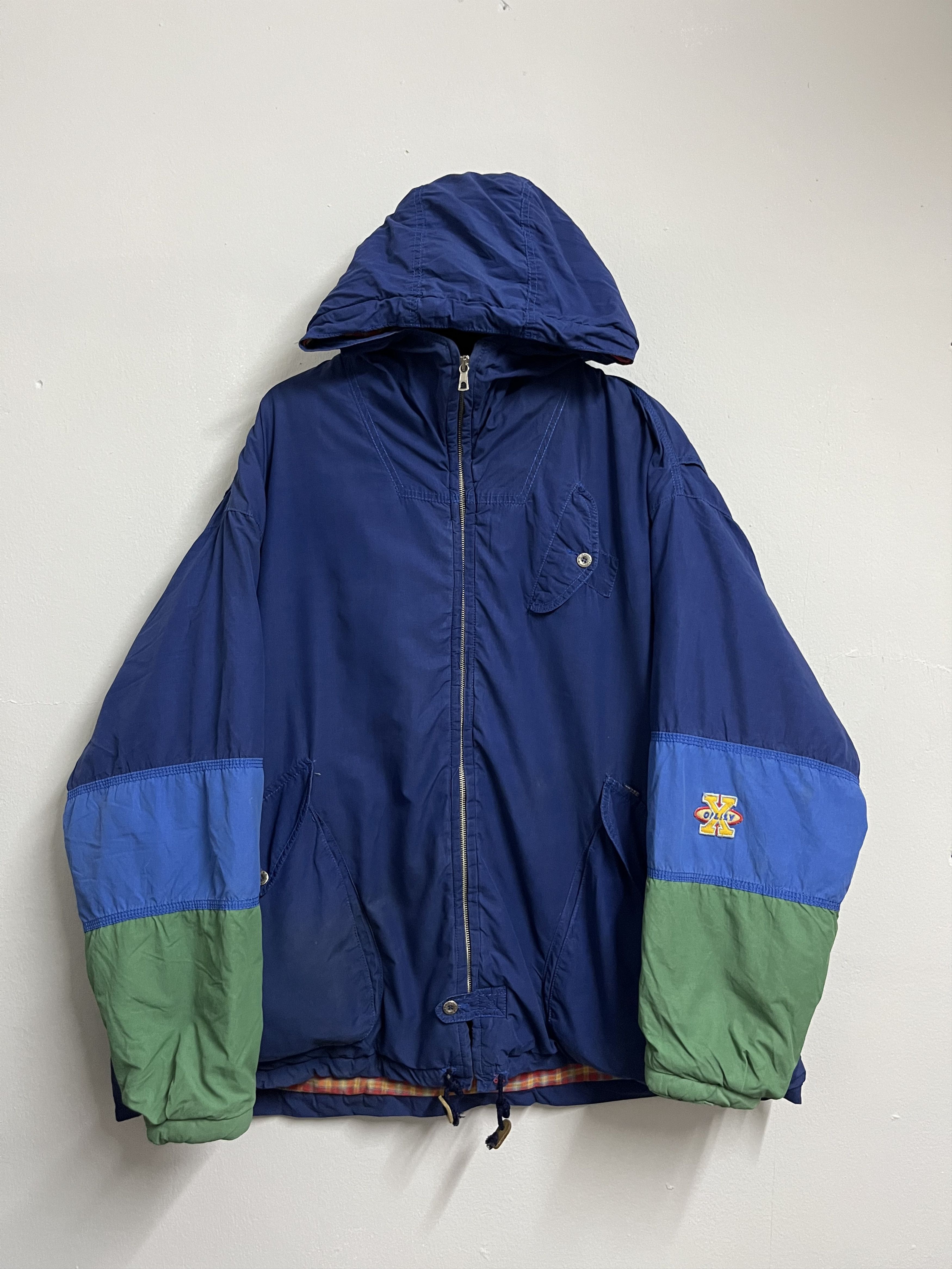💥Very Rare🔥Vintage 90s OILILY Multicolor HEAVY JACKETS