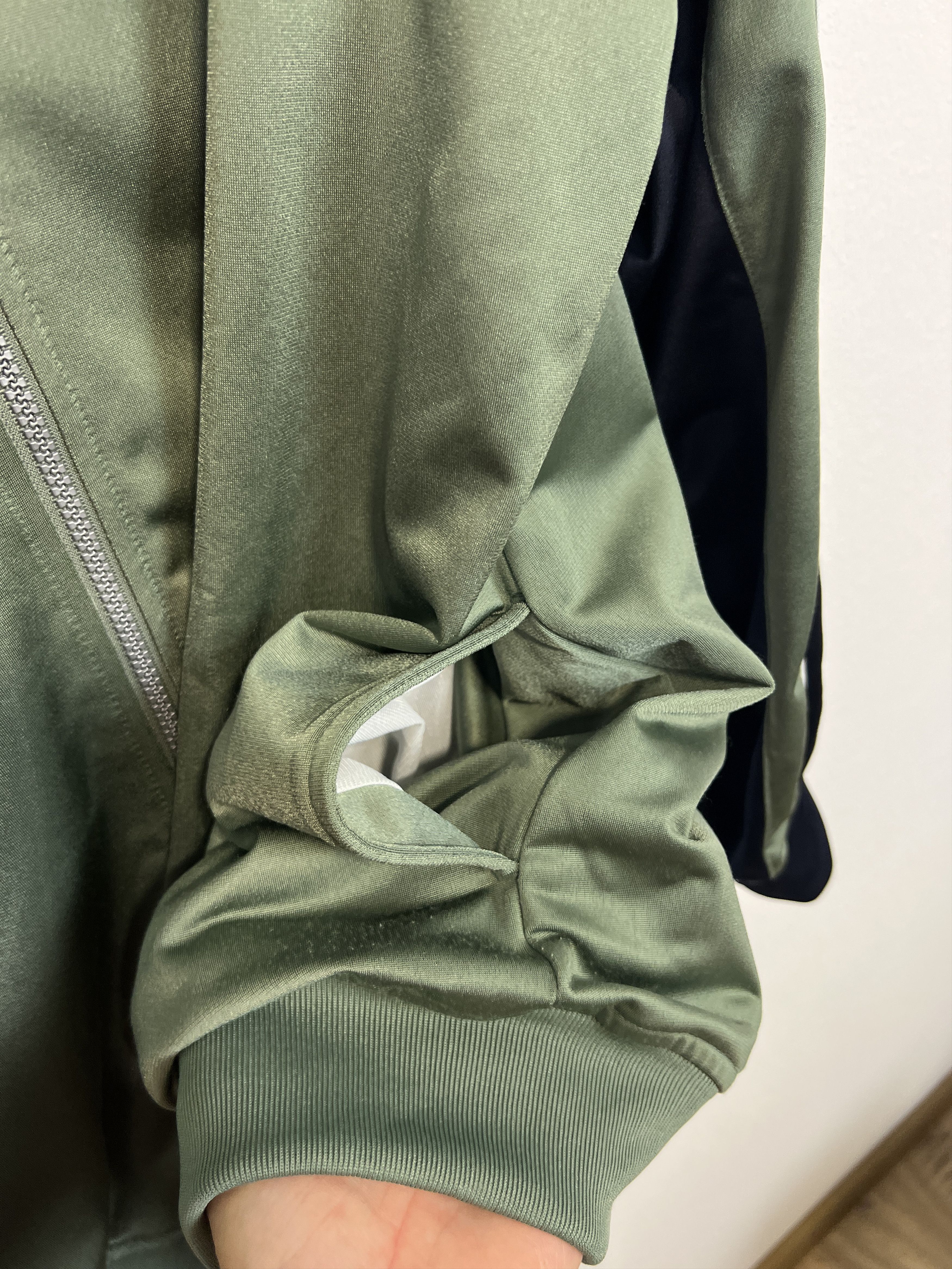 Kappa Vintage Olive Green Track Top Jacket Zip Sport Rare Hype Size US XXL / EU 58 / 5 - 4 Thumbnail