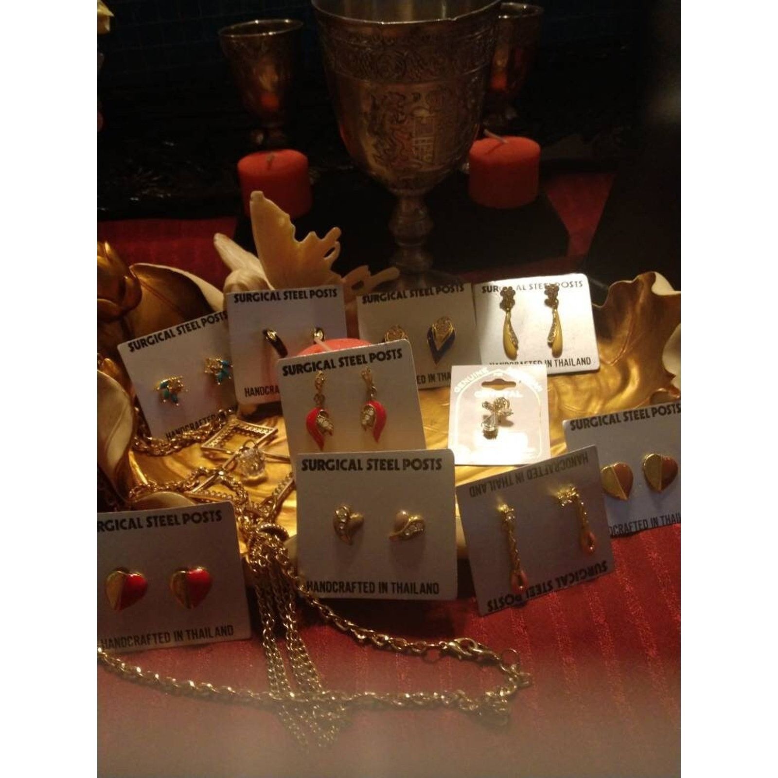 Vintage HANDCRAFTED VINTAGE JEWELRY~From Thailand Size ONE SIZE - 10 Thumbnail
