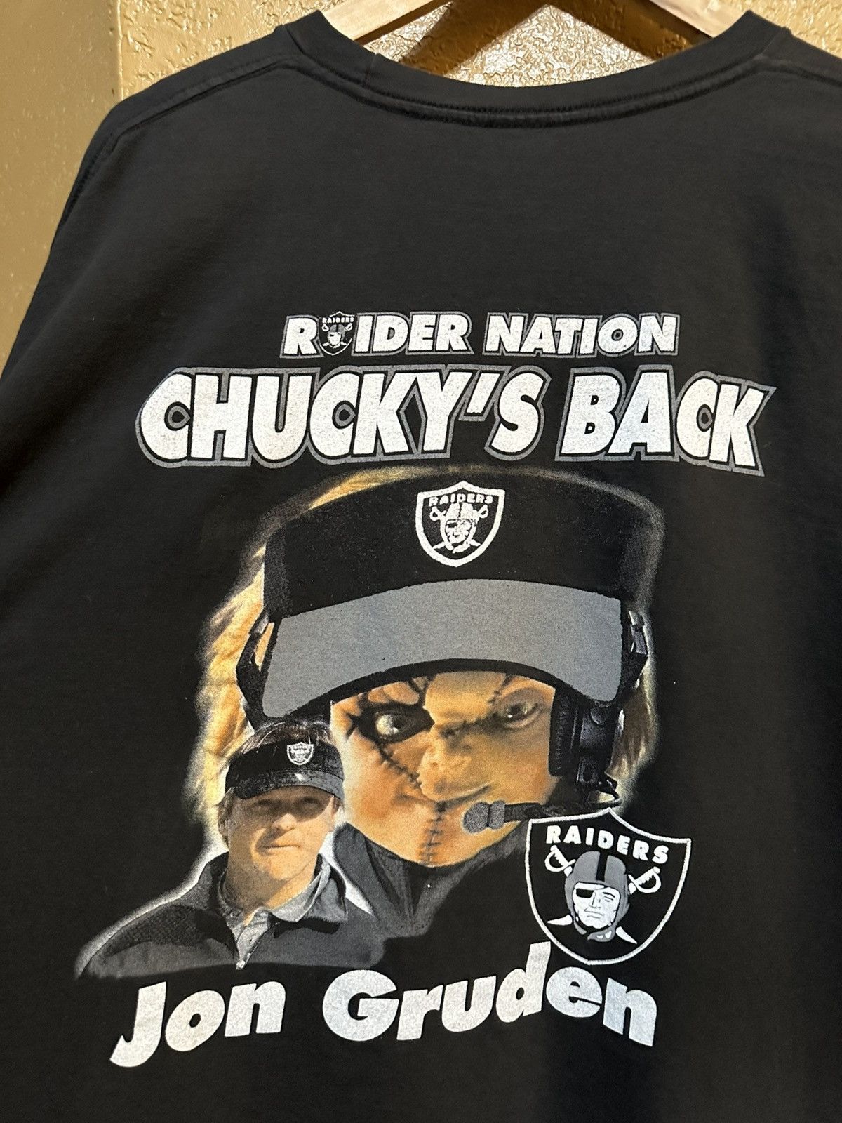Vintage vintage y2k Chucky Raiders tee 2XL NFL Size US XXL / EU 58 / 5 - 5 Thumbnail