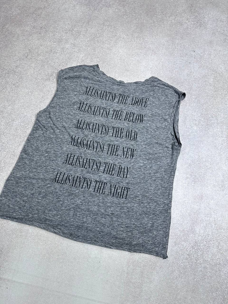 Allsaints Vintage Allsaints Big Logo Opium Tank Top M Size US M / EU 48-50 / 2 - 2 Thumbnail