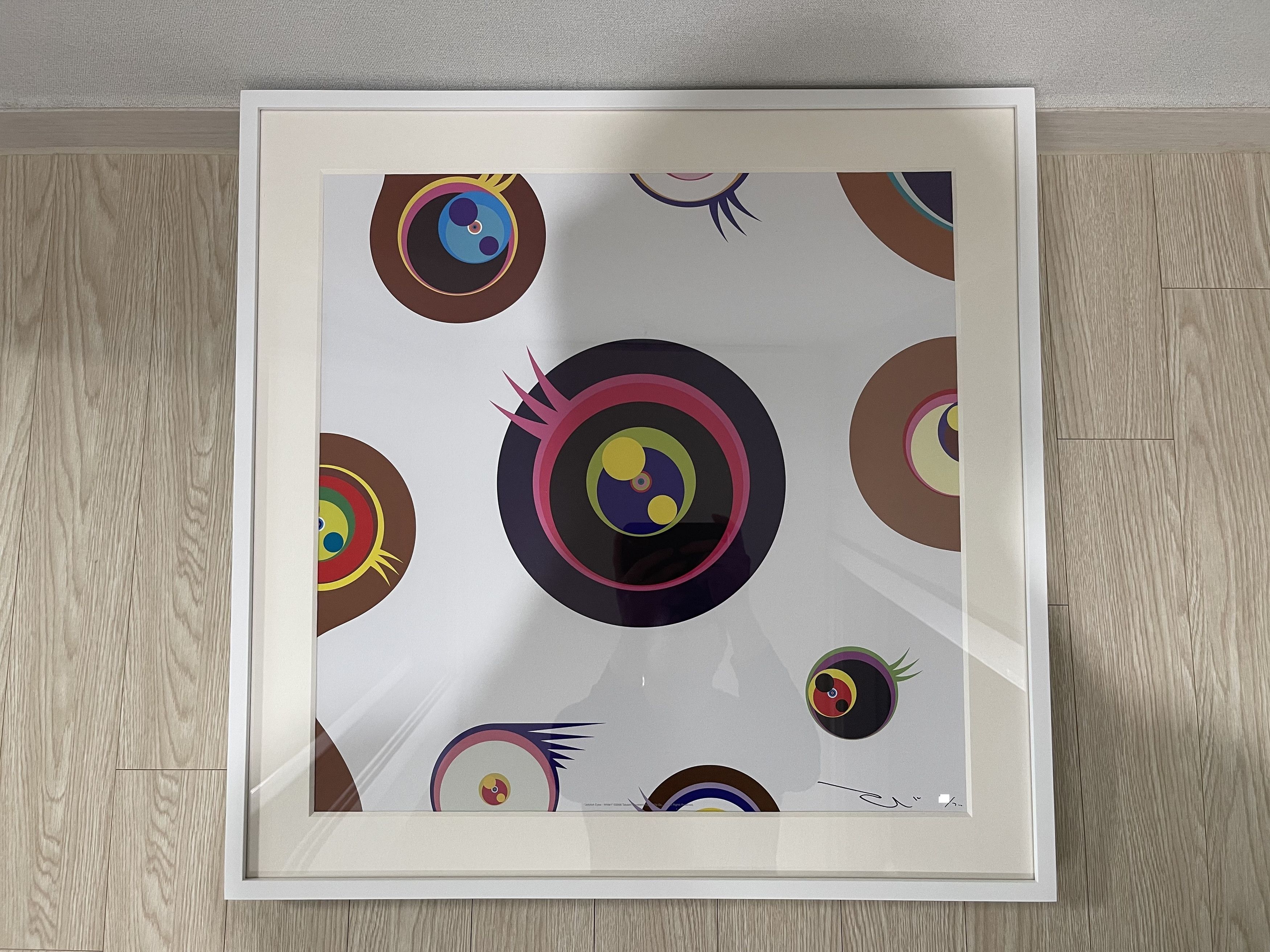 Japanese Brand Takashi Murakami Jellyfish Eyes White 1 Size ONE SIZE - 1 Thumbnail