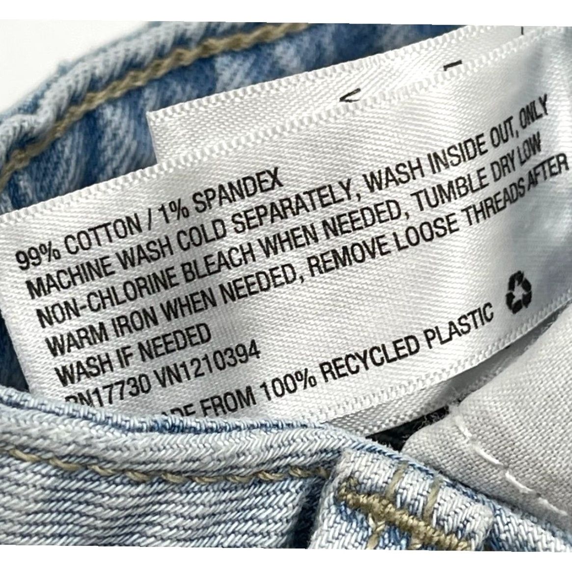 Vintage Universal Thread Shorts Women 0 Blue Cut-Off High Rise Shortie Denim Distressed 5-Pocket Casual Summer Vintage Style Size 26" / US 2 / IT 38 - 4 Thumbnail