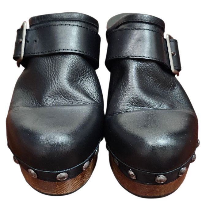 Free People Free People Culver City Clog Black Leather Studs EU 40 US 10 Size US 10 / IT 40 - 5 Thumbnail